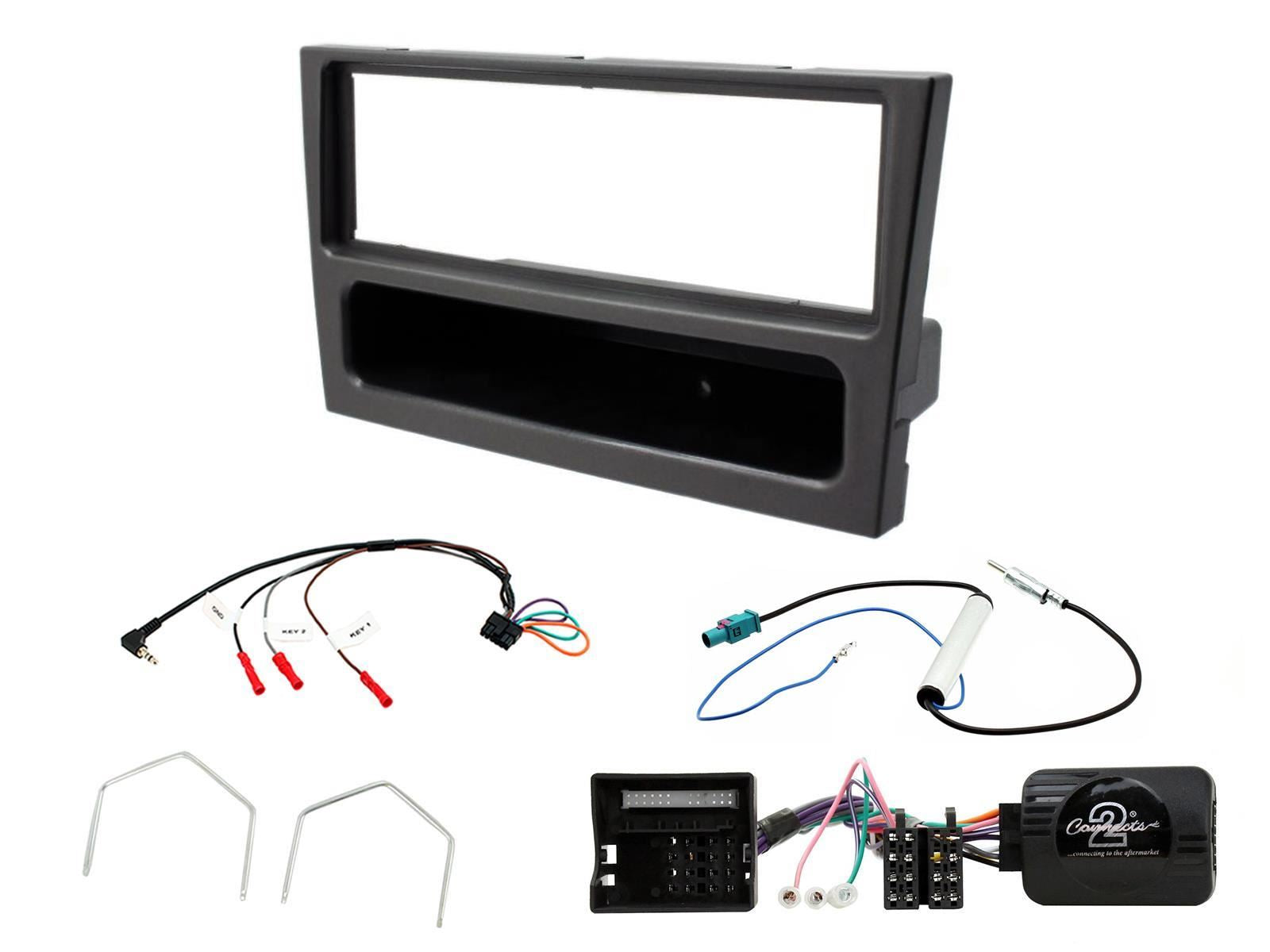 Connects2 CTKVX31 - Vauxhall Vectra Signum Double Din Fascia Installation Kit