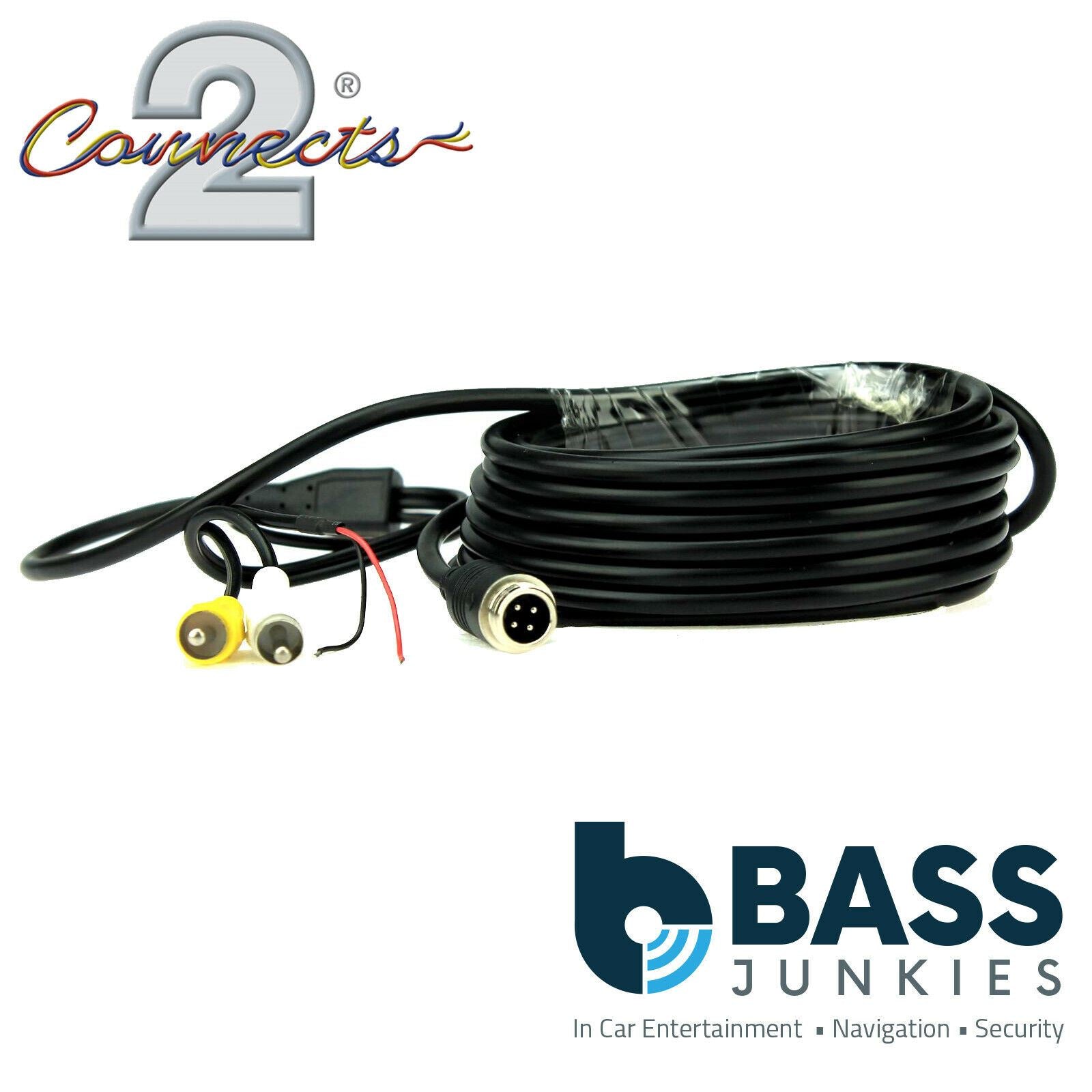 Connects2 CAM-RCA1 4-Pin DIN to RCA Adapter
