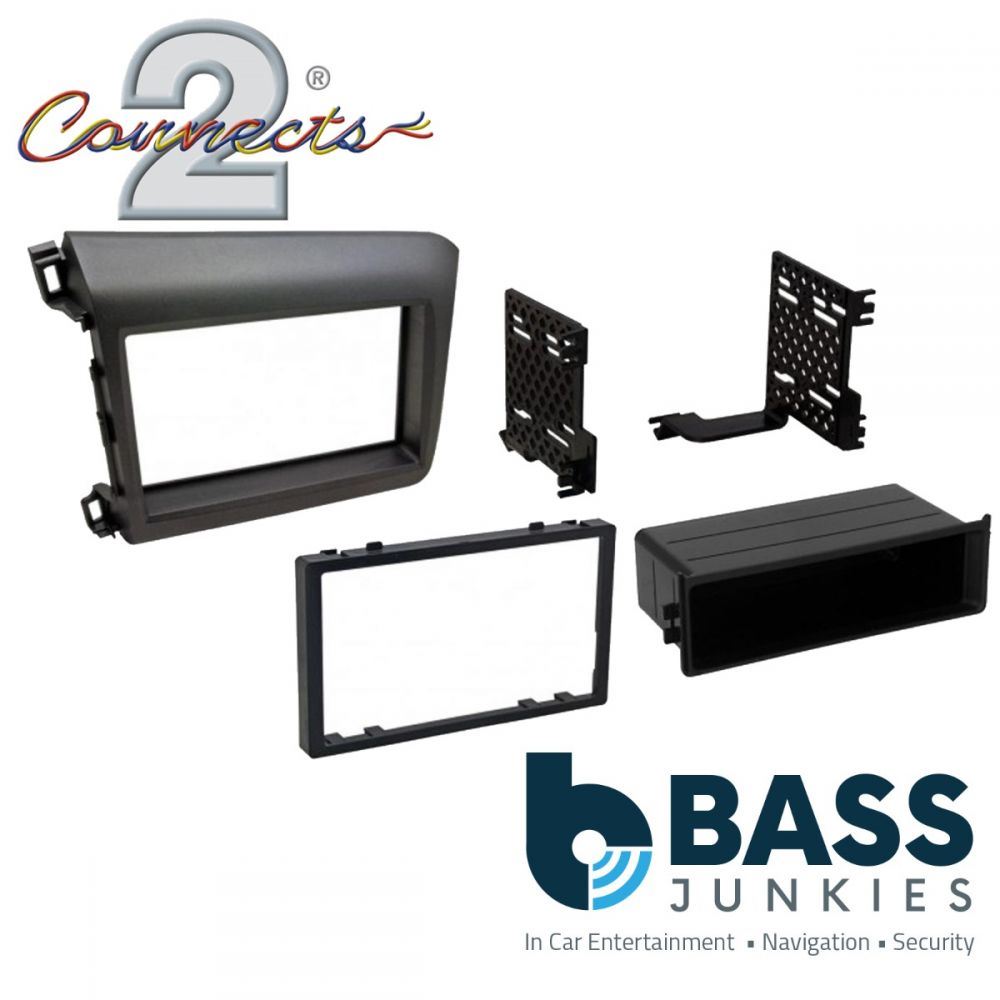 Connects2 CT24HD18 - Honda Civic 2012 Onwards Single/Double Din Fascia Panel