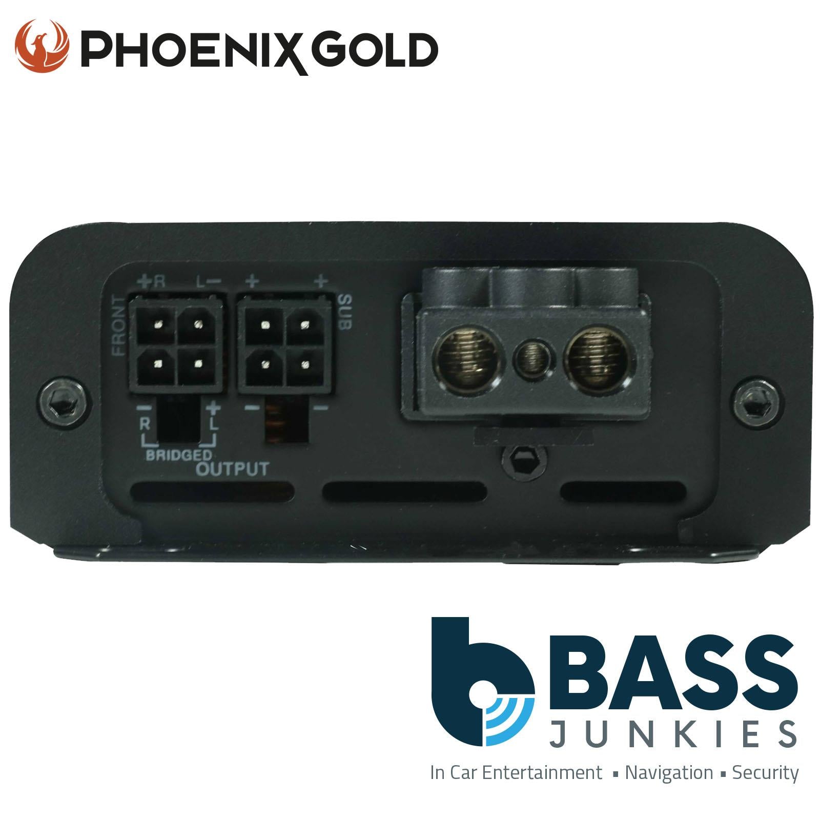 Phoenix Gold ZXM600.3 Amp ZX Series 3 Channel Class D Mini Amplifier