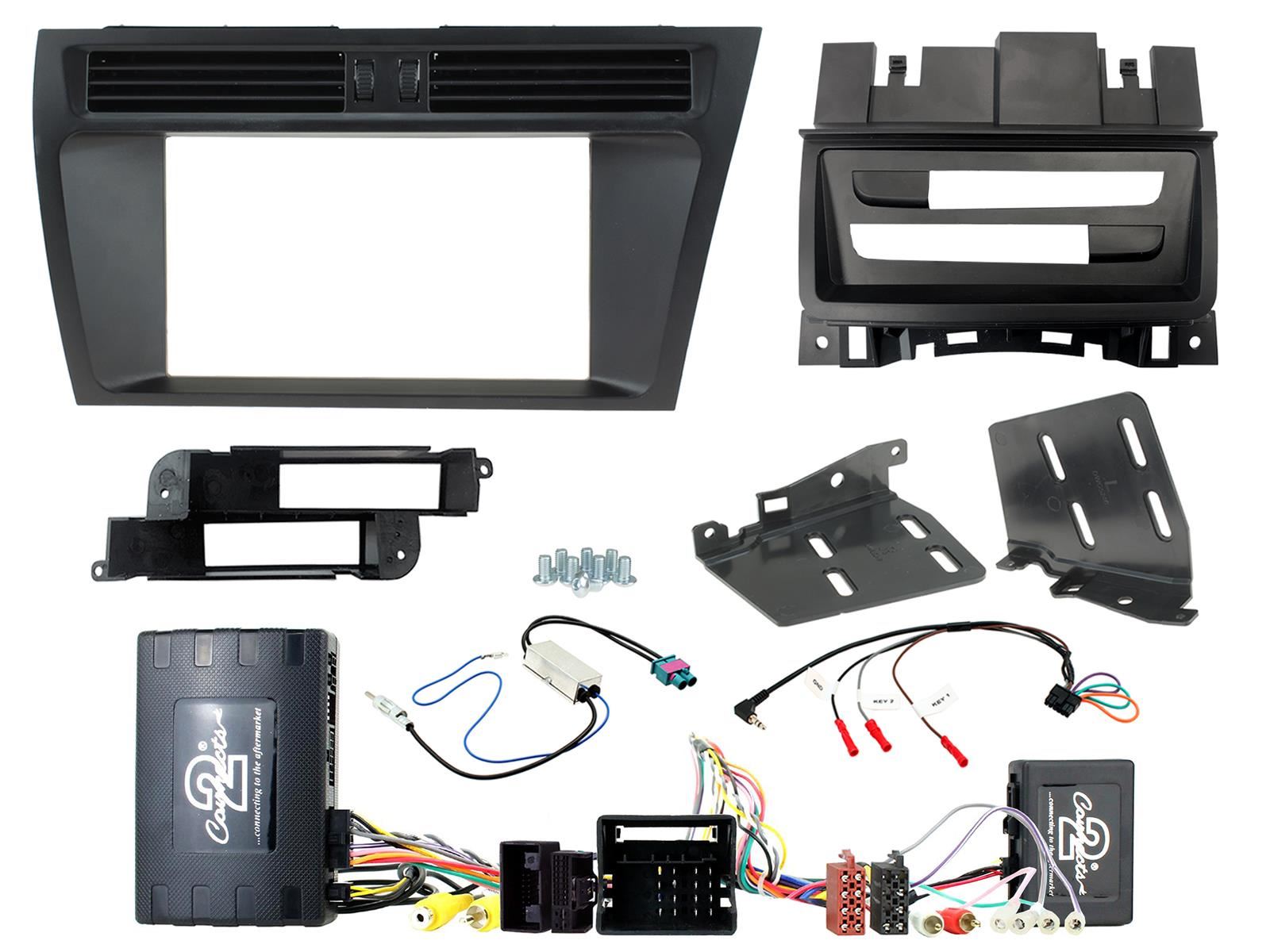 SONY DAB+ Apple | Android Double Din Stereo Fitting Kit + Steering Wheel Stalk Controls to fit Audi A4 2008-16 | Audi A5 2008-16