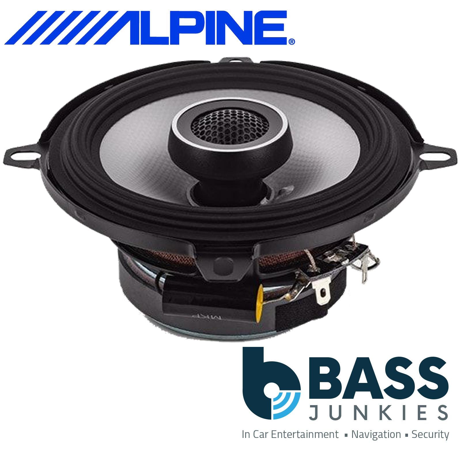 Alpine S2-S50 - 340 Watts a Pair 2 Way 5.25" 13cm Coaxial Car Van Door Speakers