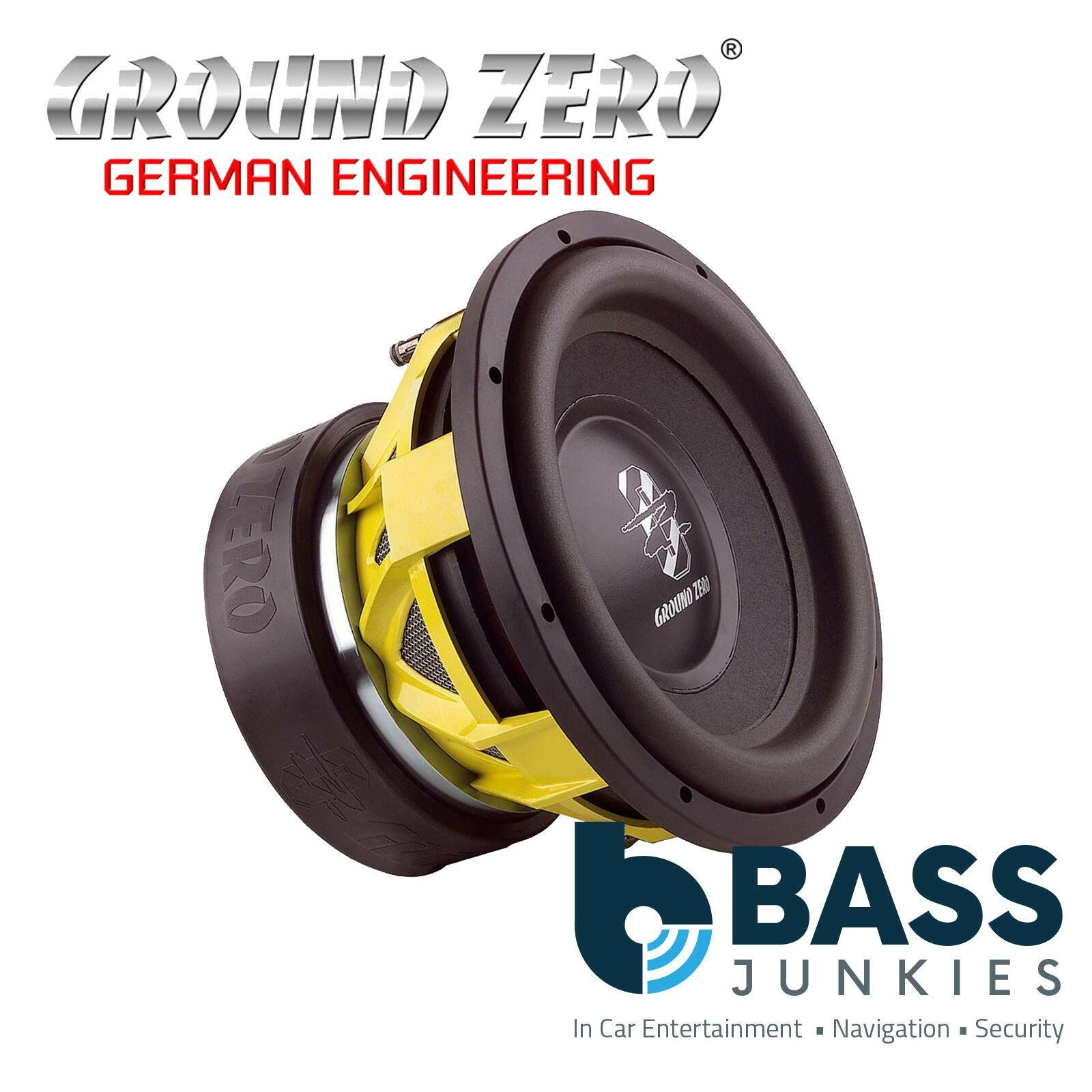 Ground Zero GZPW 12SPL -  12” Inch 30cm 6500 Watts SPL Dual 1-Ohm Car Sub Subwoofer