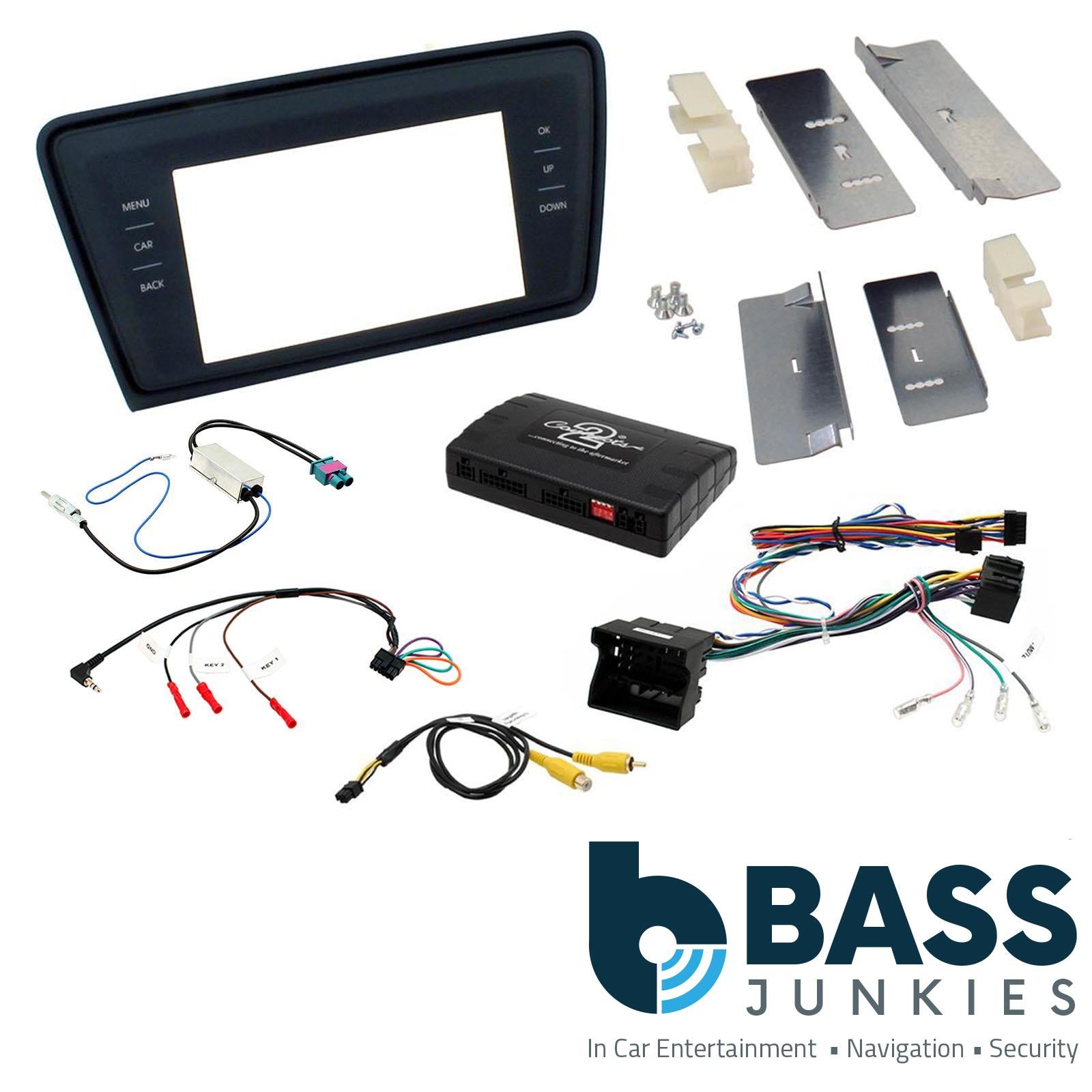 Connects2 CTKSK05 - Skoda Octavia 2014 Onwards Double Din Facia Installation Kit