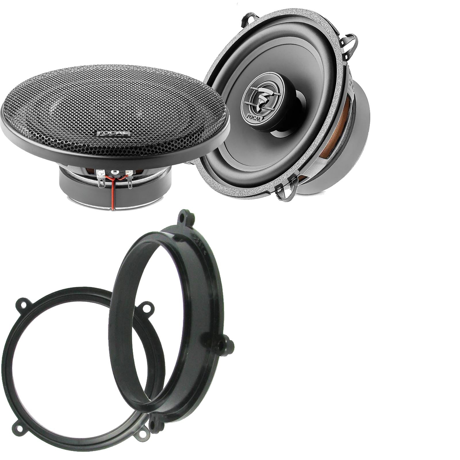 Focal Auditor ACX130 130mm/13cm/5.25" Car Coaxial Speakers (Pair Max 200 watts) Fits Fiat Bravo 1995-01 | Brava 95-01 | Marea 96-02