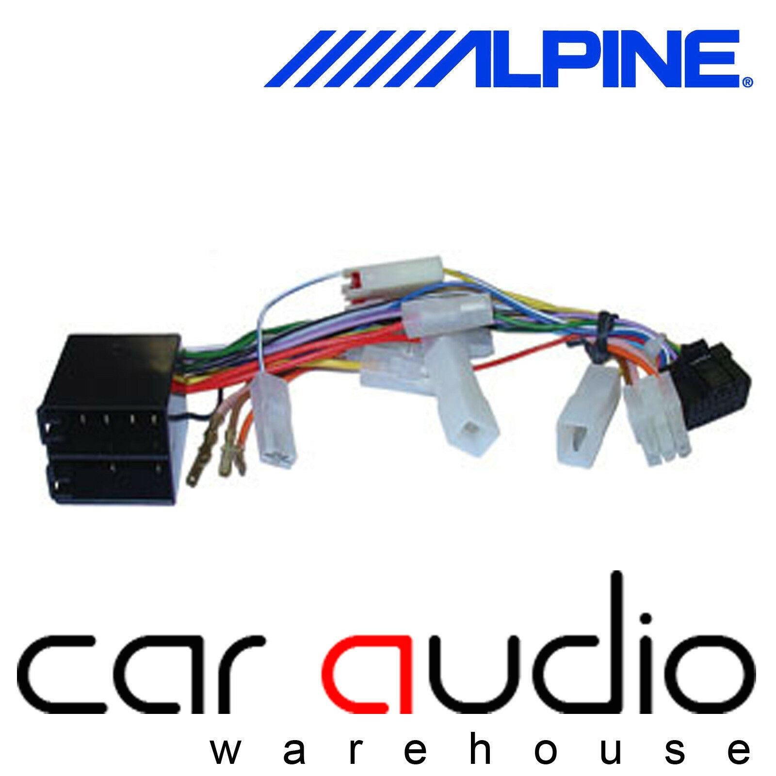 Connects2 CT21AL04 - Alpine ( 16 + 6 PIN ) Car Stereo Radio ISO Wiring Harness Lead Cable