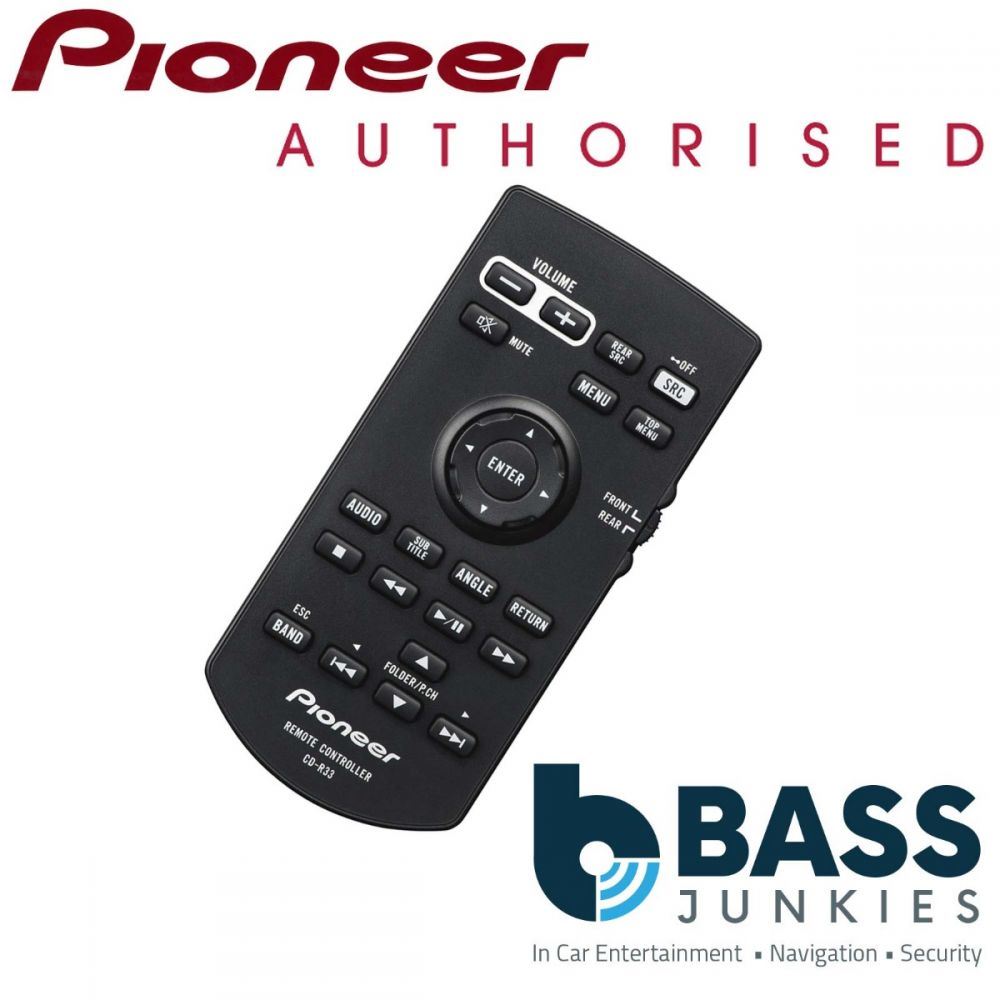 Pioneer CD-R33 - AVH Hand Held Style Car Stereo Radio Remote Control Controller