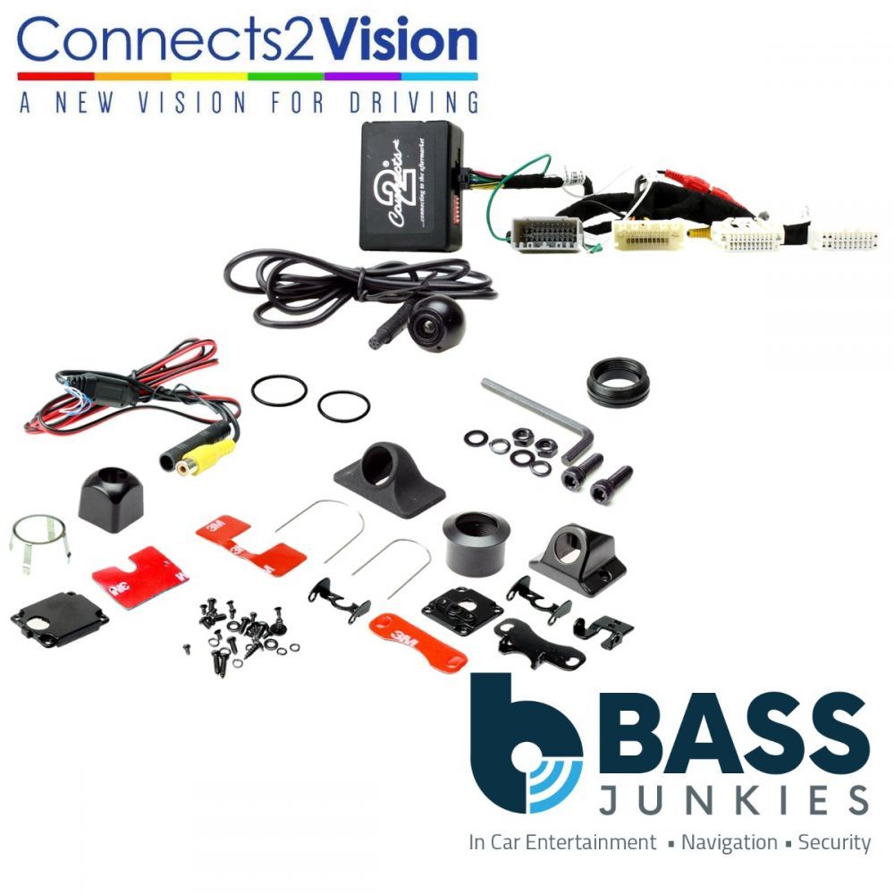 Fiat Freemont Rear Reversing Camera & Add On Interface Kit For Vehicles with Uconnect 8.4N/ RB5, 8.4/RE2