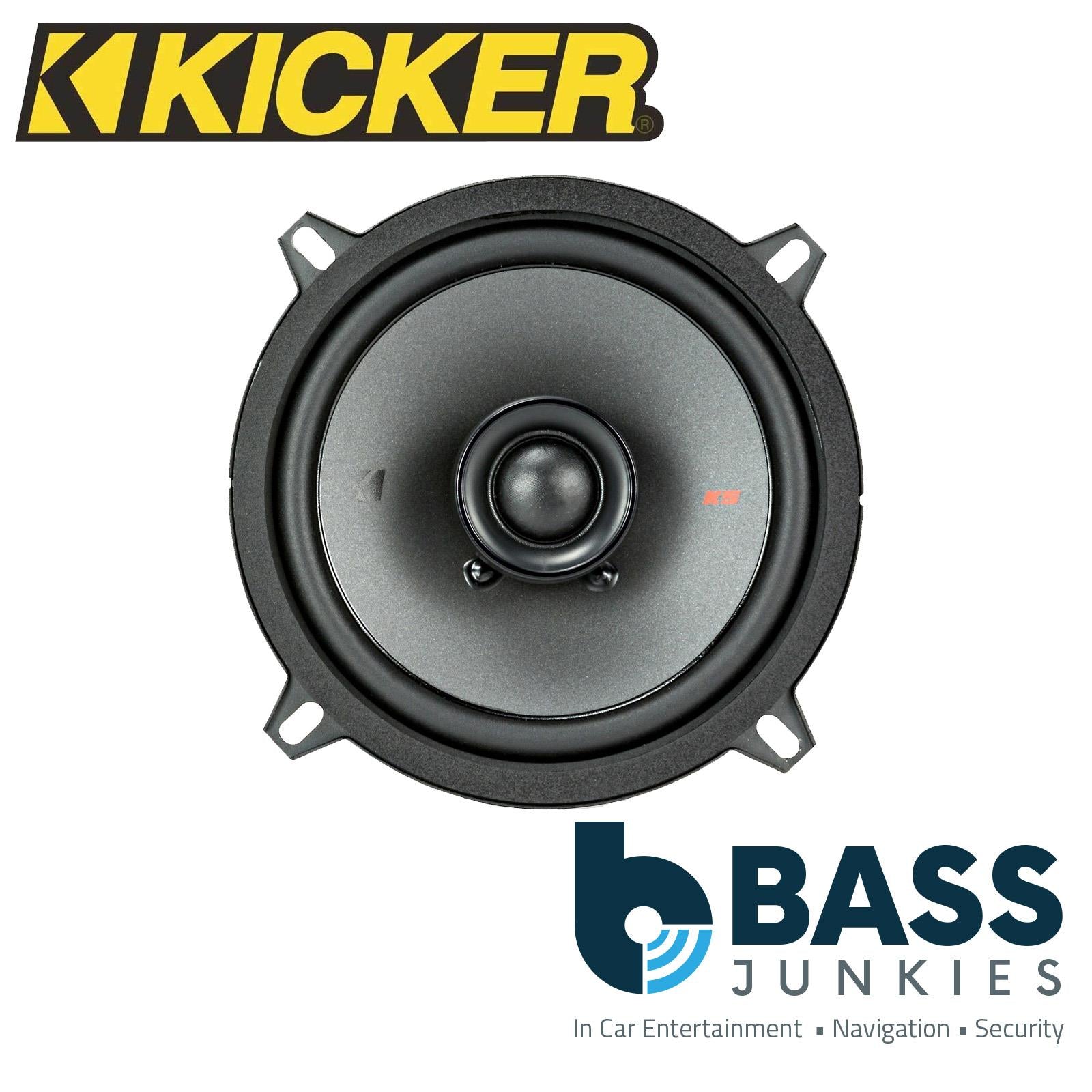 Kicker KSC504 - 13cm 5.25" 130 mm 150 Watts 2 Way Coaxial Car Front Rear Door Speakers