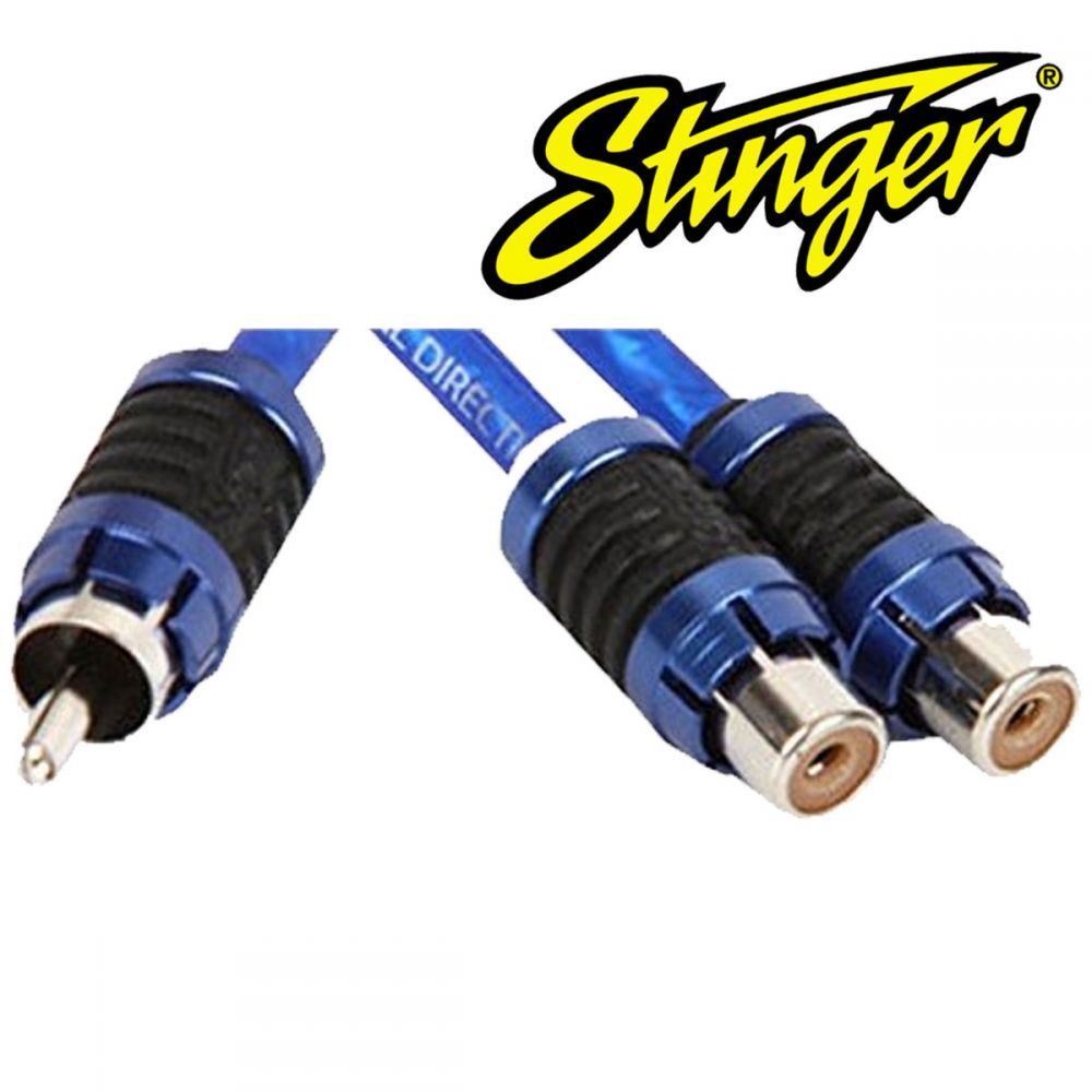 Stinger SI62YF 6000 Series Car 2 Female 1 Male Y Adapt