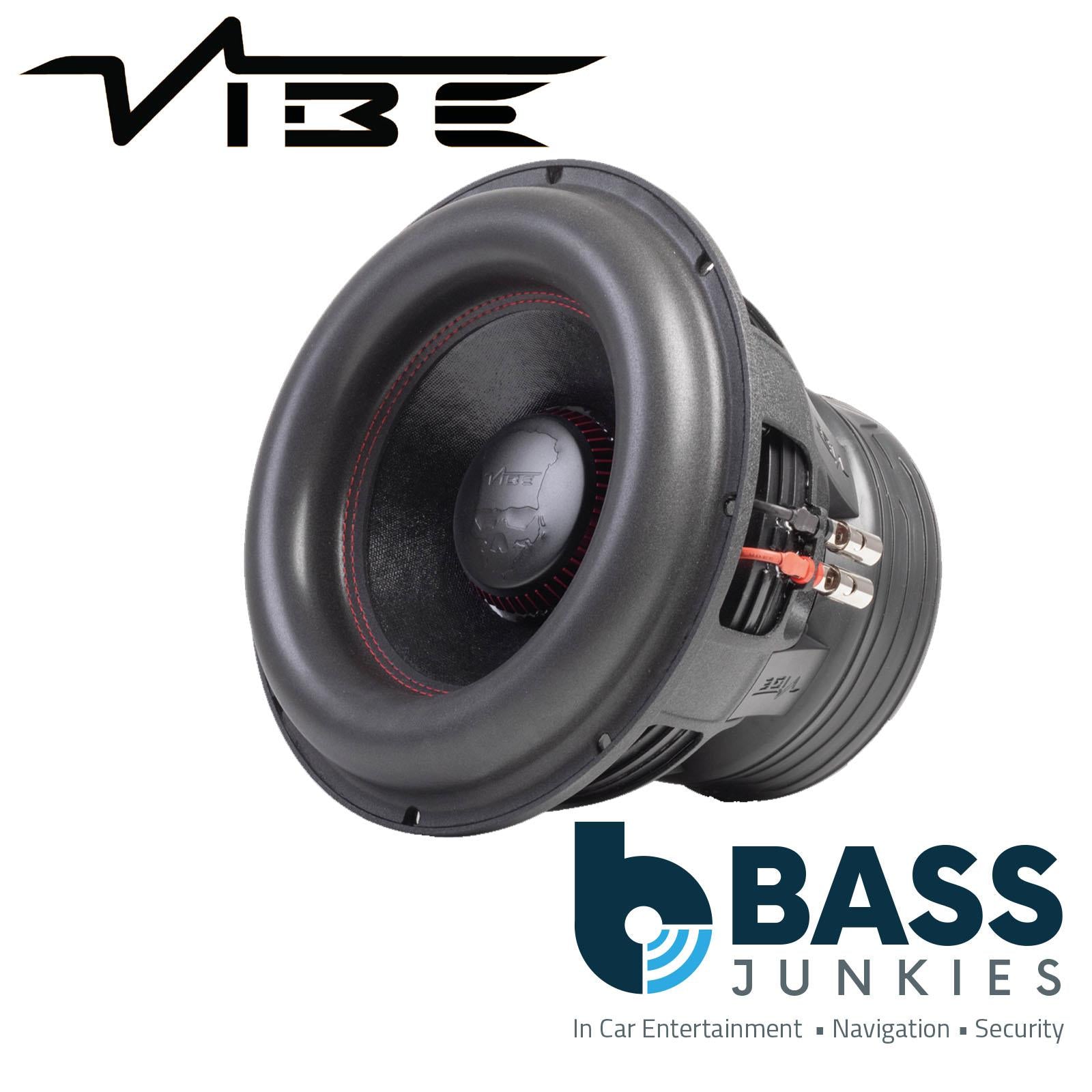 VIBE BD12D1SPL-V4 Black Death 12 Inch 9000 Watts Max SPL Car Audio Subwoofer