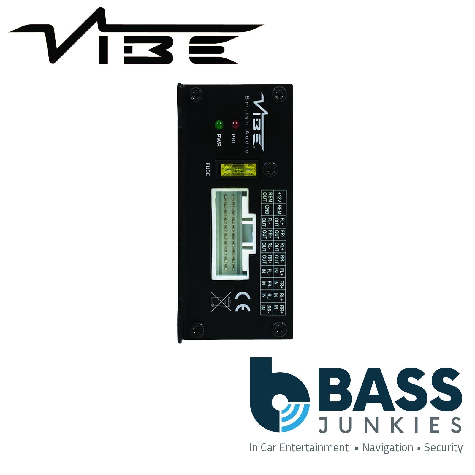 Car Amplifier Plug & Play 520 Watts Max 4 Channel Powerbox65.4 Car Van Amplifier