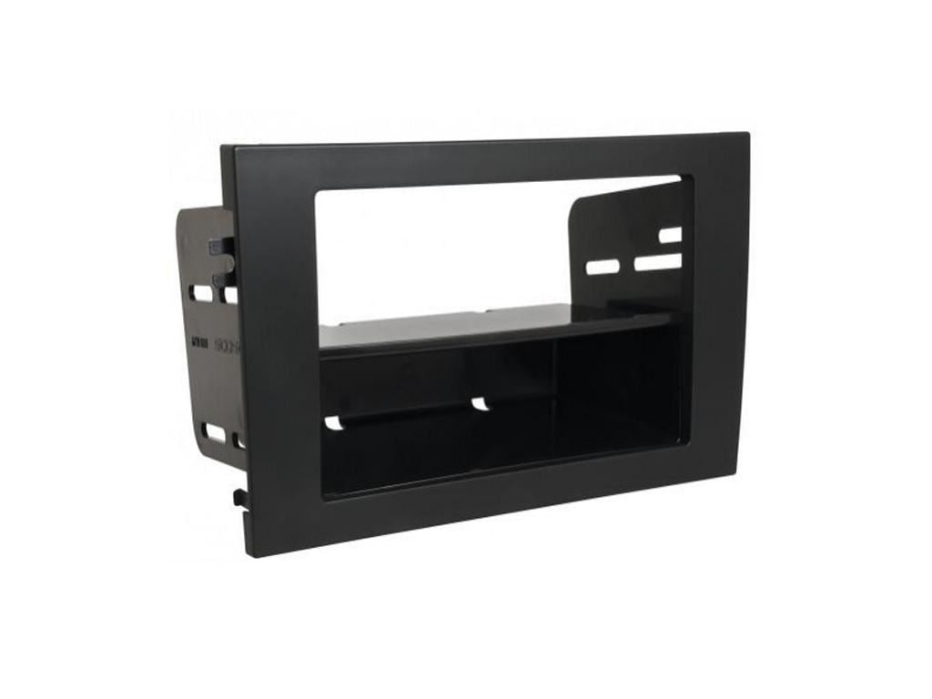 Grundig 6.8" Apple Android Double Din Stereo Fitting Kit + Steering Wheel Stalk Controls to fit Audi A4 2001-08