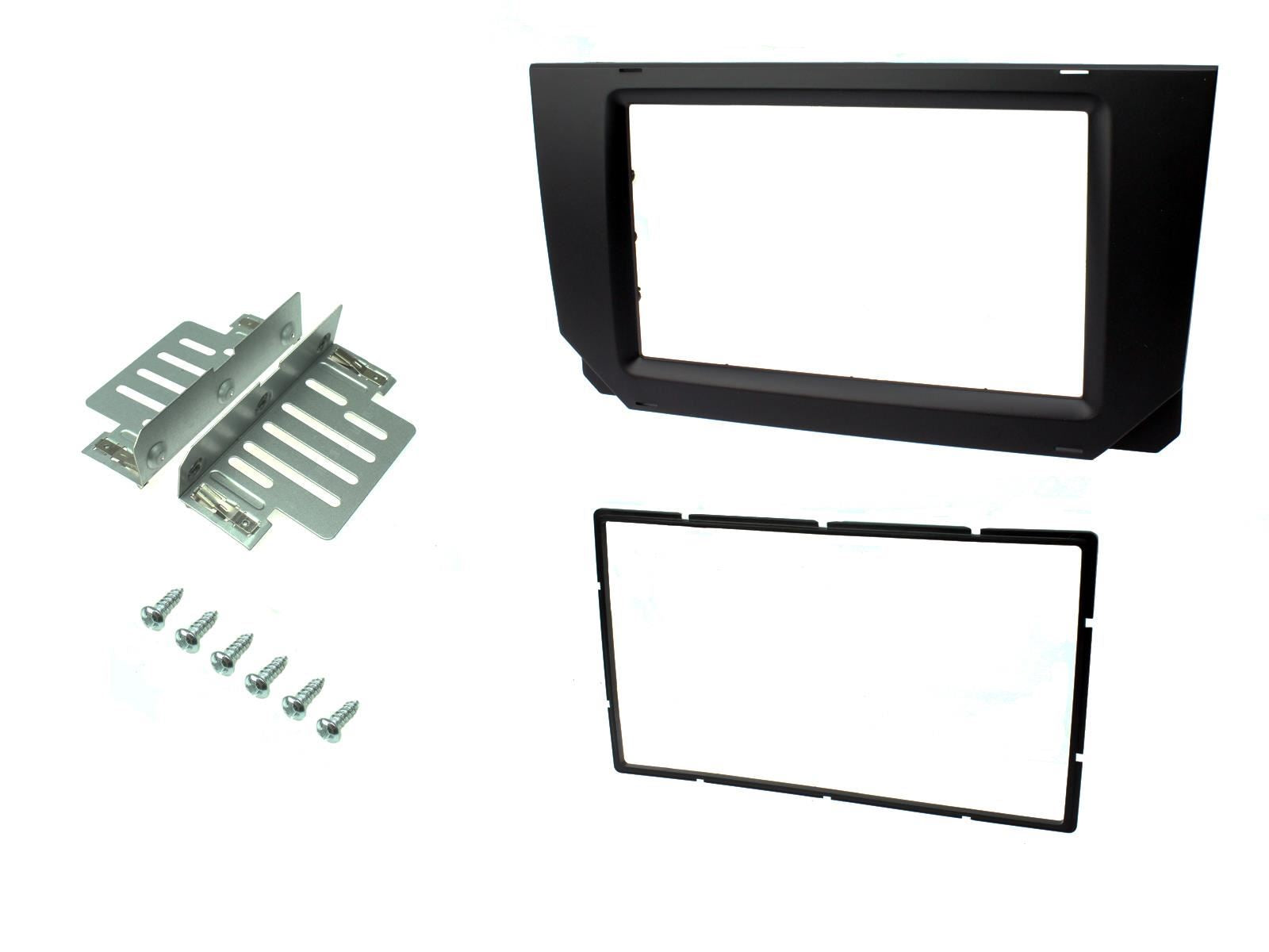 Connects2 Double Din Stereo Fitting kit for Seat Arona 2017-2021 | Seat Ibiza	KJ 2017-2021 Vehicle Specific Stereo Screen Steering Controls Fitting Kit