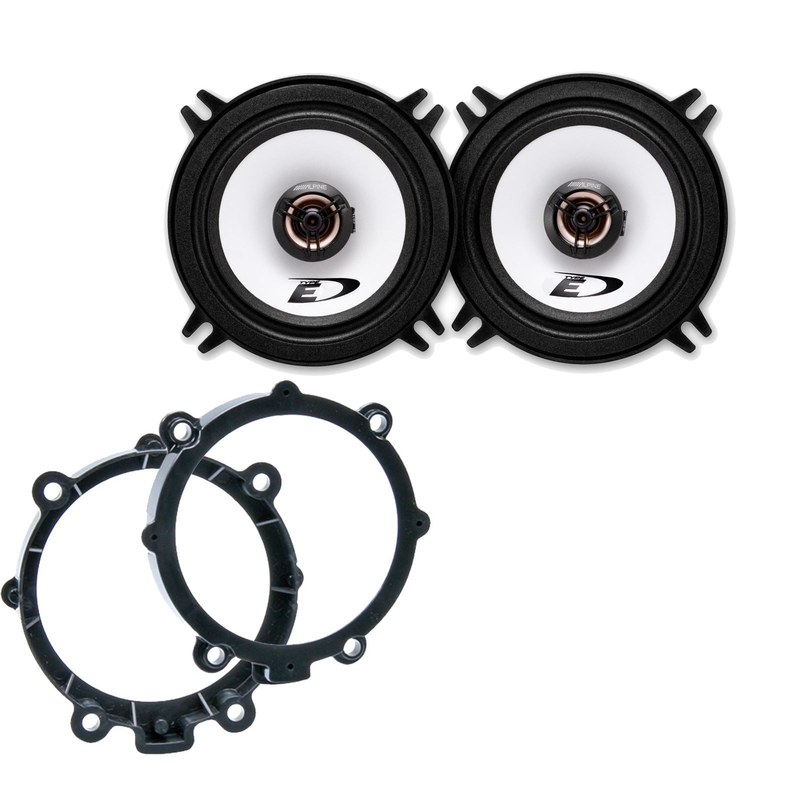 Alpine SXE-1325S 2-Way 130mm/13cm/5.25" Coaxial Speakers (Per Pair 400 Watts) Fits Mercedes Vito 2003-14 | Sprinter 06-18 | Viano 03-07