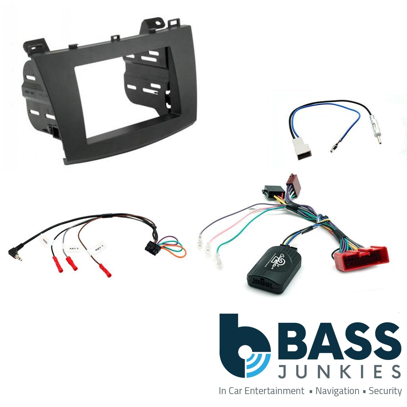 Connects2 CTKMZ07 - Mazda 3 2010 Onwards Double Din Fascia Installation Kit