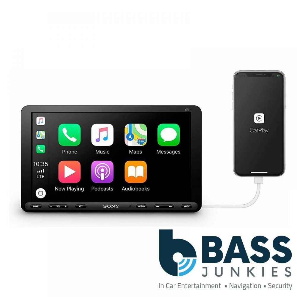 Sony XAV-AX8050D 8.95 9" CarPlay Android DAB Bluetooth Weblink Cast Car Reciever