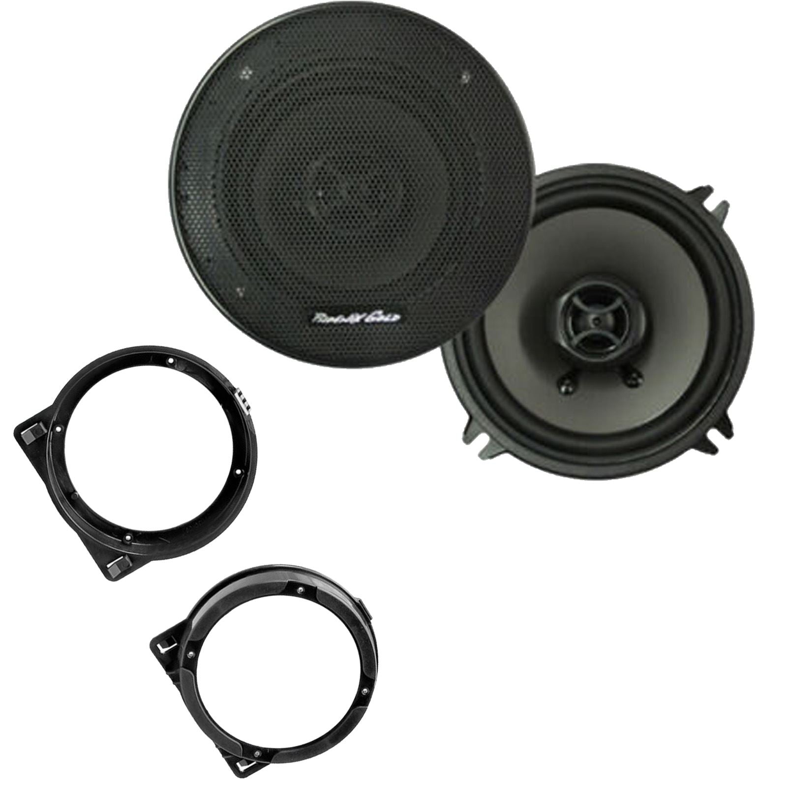 Phoenix Gold Z5CX 2-Way 130mm/13cm/5.25" Coaxial Speakers (Per Pair 280 Watts) Fits Honda Civic 2001-06