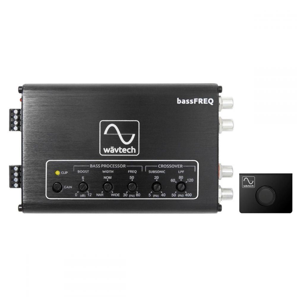 Wavtech bassFREQ Low Frequency RCA Input Bass Processor