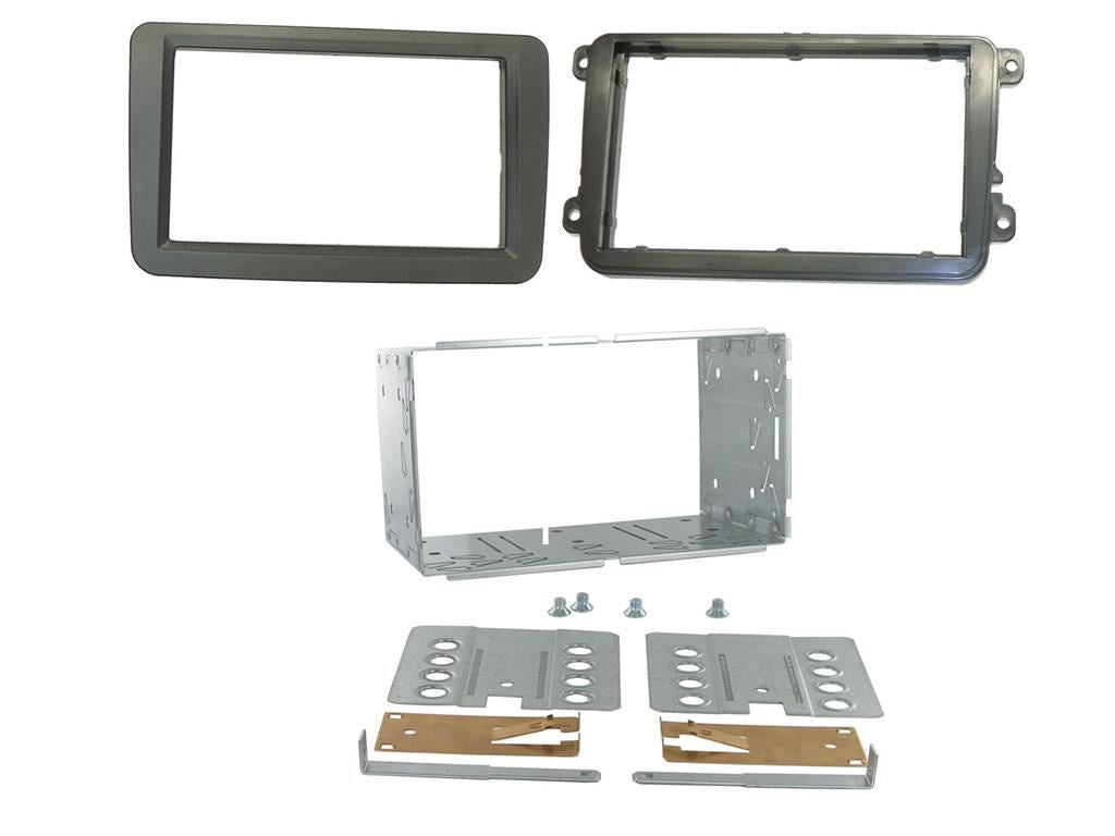 Double Din Stereo Fitting Kit + Steering Wheel Stalk Controls to fit VW Amarok 2015- | Beetle 2015- | Caddy 2015- | Jetta 2015- | Scirocco 2015- | Sharan 2015- | Tiguan 2015- | Transporter 2015-