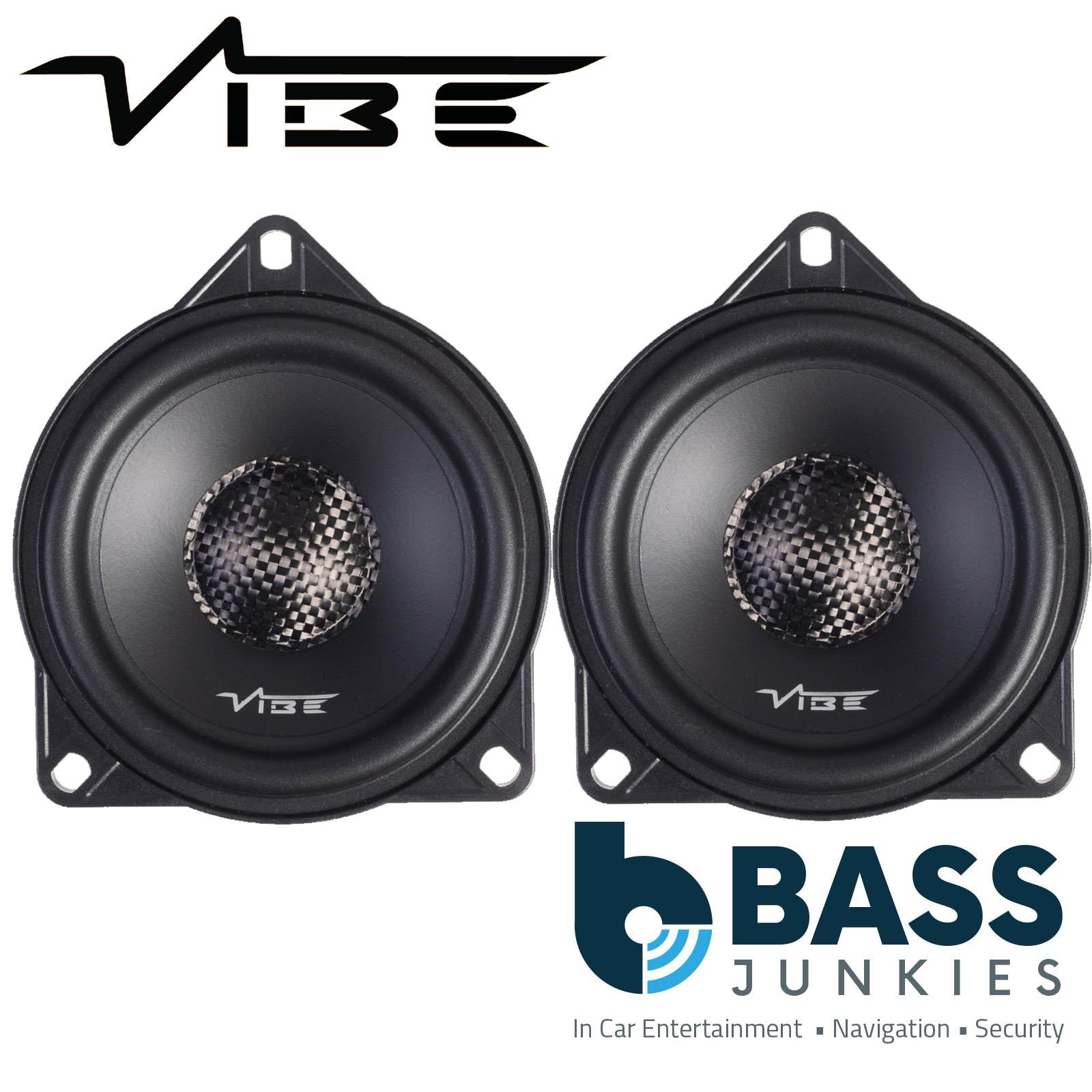 VIBE OPTITESLA4M-V4 4 Inch 1-Way 180W 4Ohm Car Audio Midwoofer Speaker for Tesla