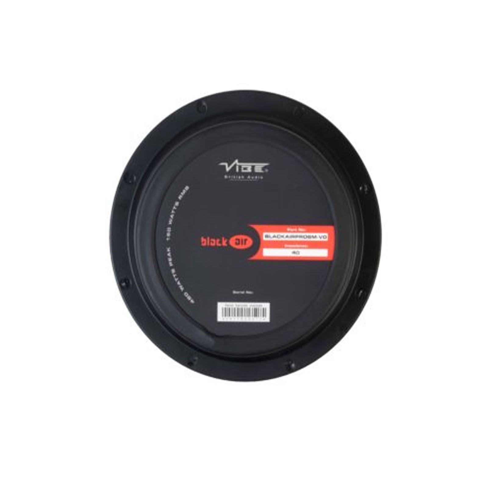 Vibe BLACKAIRPRO6M-V0 6.5 inch 165mm 480 Watt BlackAir Car Pro Audio Midrange Speakers