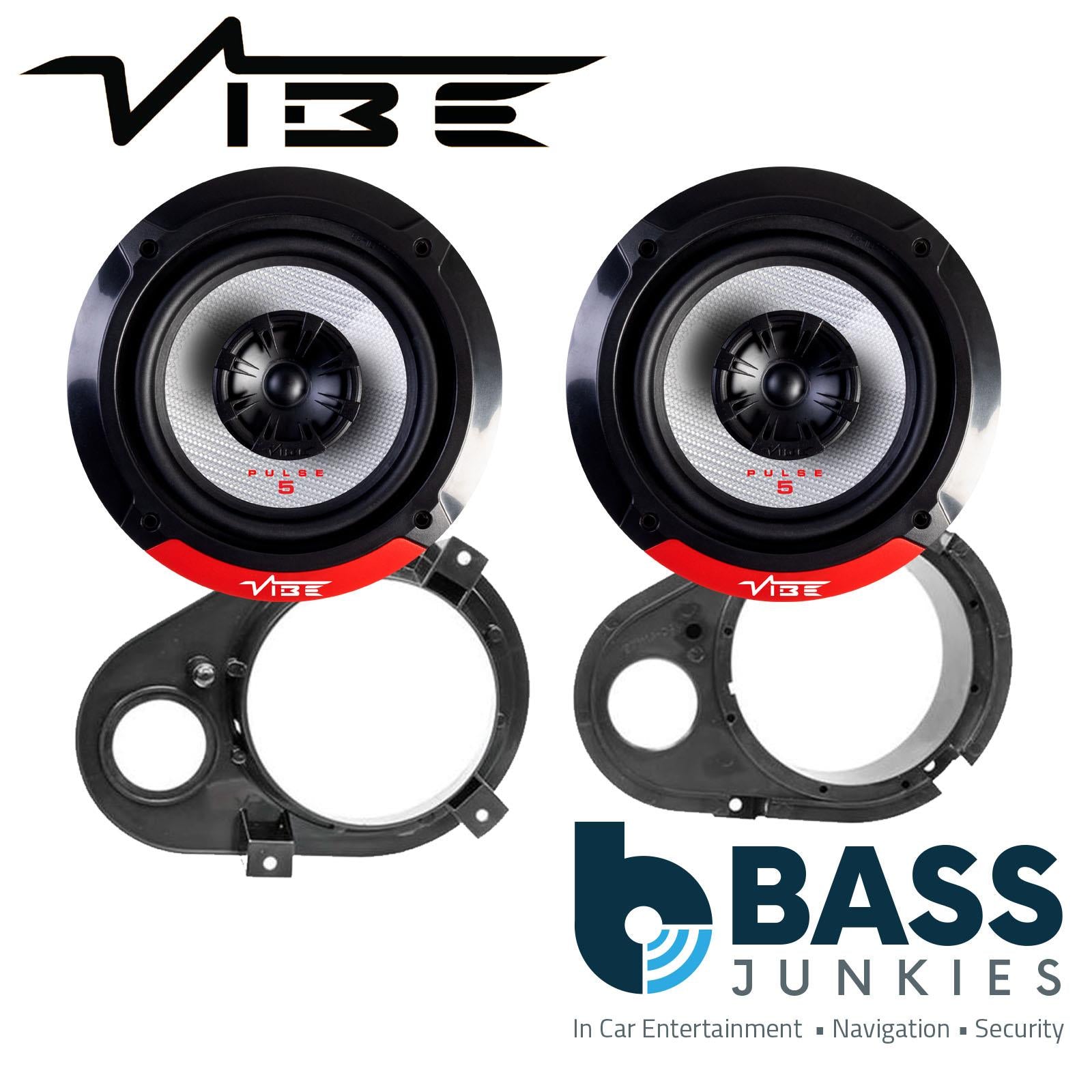 Vibe PULSE5-V3 Coaxial Speakers Fits Ford Escort 1990-00 | Orion 90-93