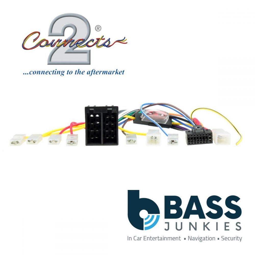 Connects2 CT21KW03 - Kenwood 16 PIN Car Stereo Radio ISO Wiring Harness Lead Cable