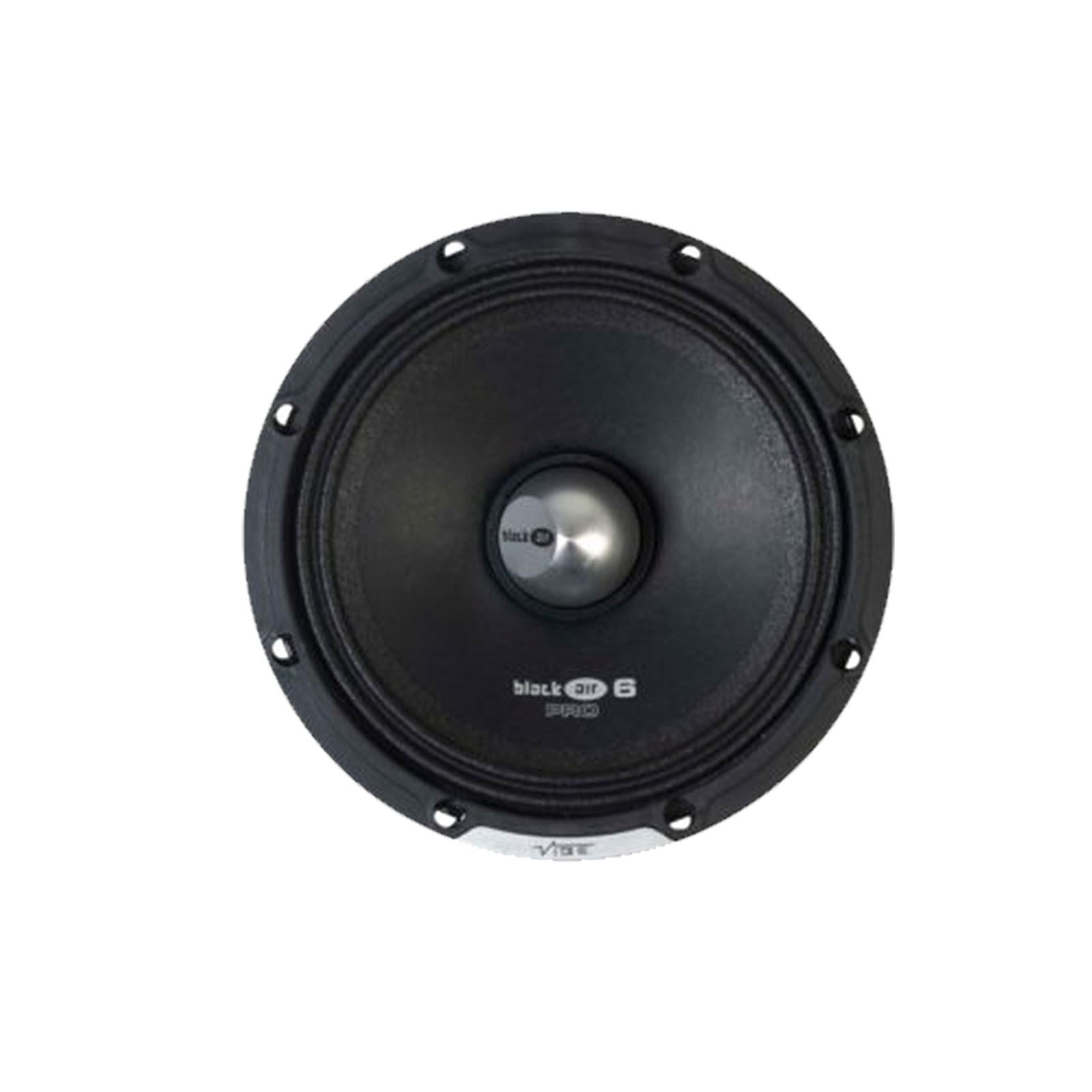 Vibe BLACKAIRPRO6M-V0 6.5 inch 165mm 480 Watt BlackAir Car Pro Audio Midrange Speakers