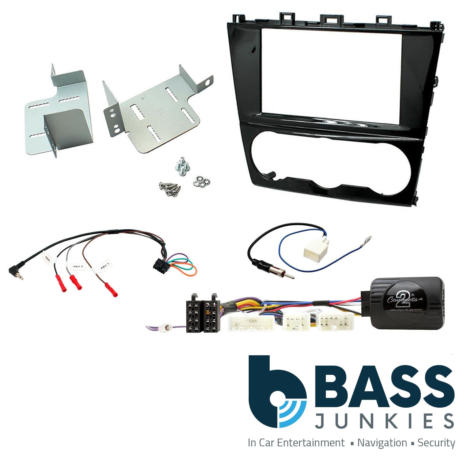 Connects2 CTKSU02 - Subaru Impreza 2015 Onwards Double Din Fascia & Steering Wheel Interface Installation Kit