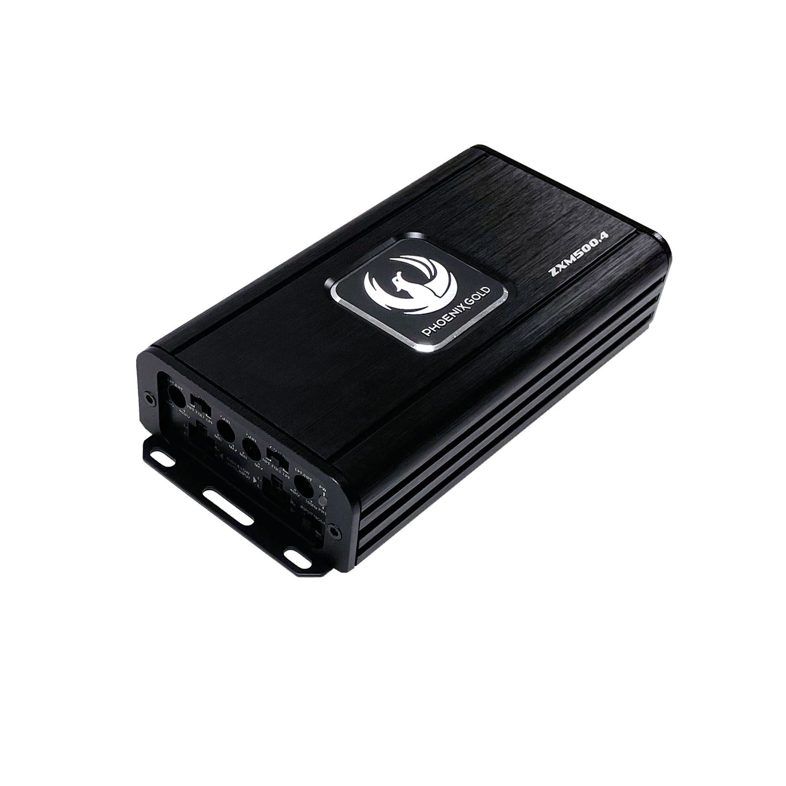 PHOENIX GOLD ZXM500.4  4 channel 1000 Watt Bridgeable Car MINI Micro Amplifier,  4x80W RMS @ 4 Ohms, 4x125W RMS @ 2 Ohms