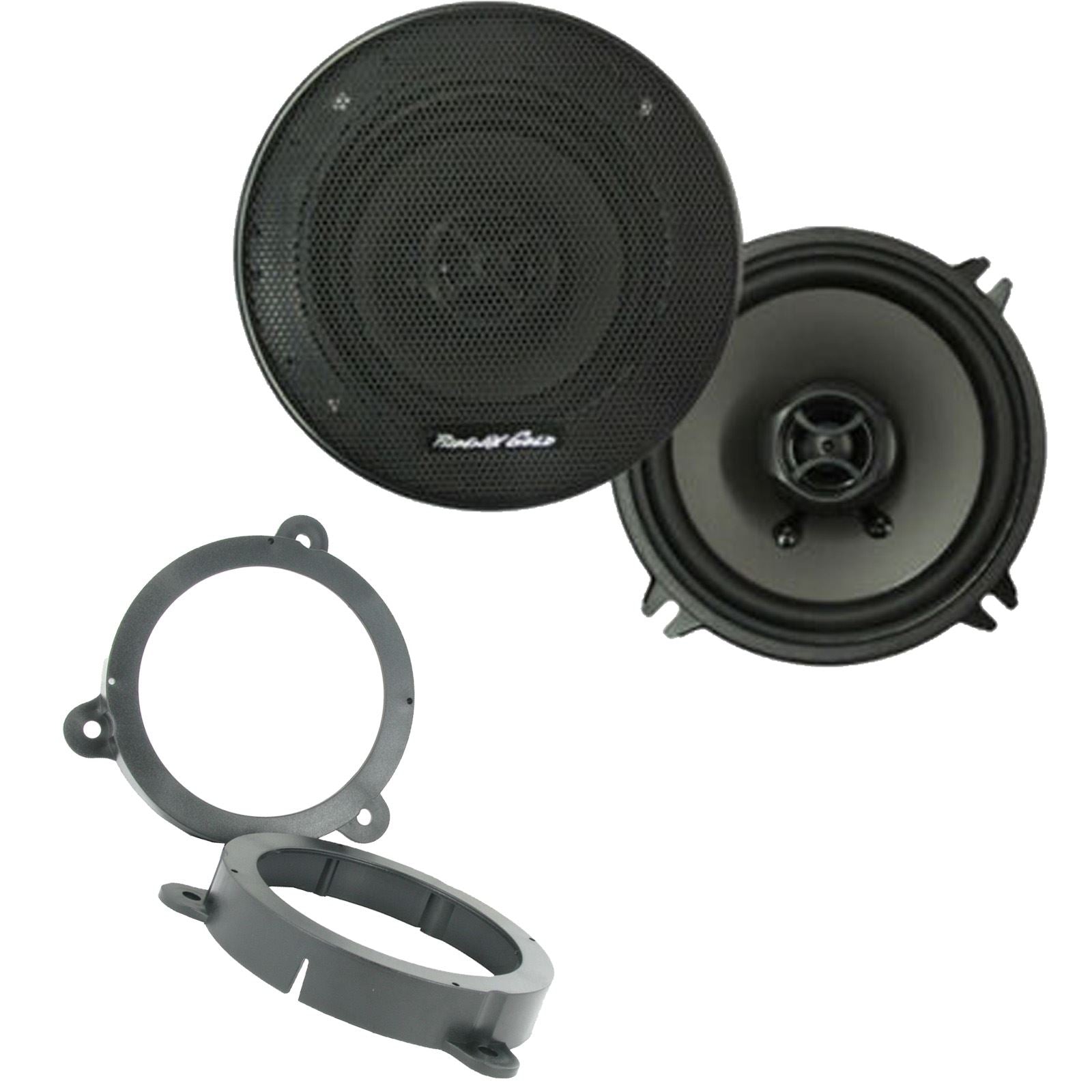 Phoenix Gold Z5CX 2-Way 130mm/13cm/5.25" Coaxial Speakers (Per Pair 280 Watts) Fits Renault Megane 2008-12