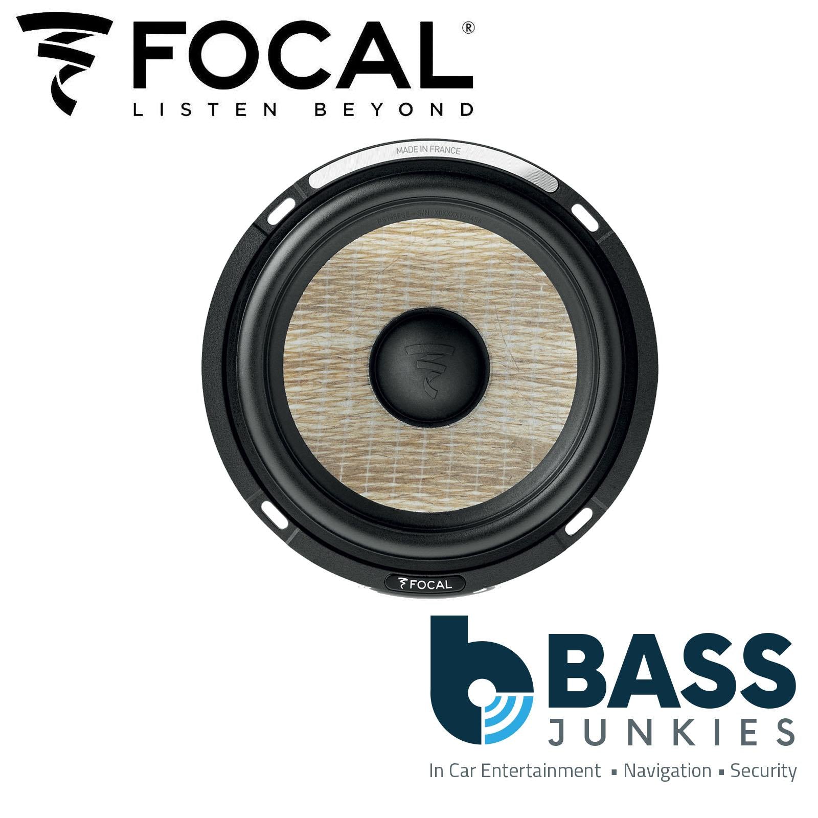 Focal PS165FSE 6.5" 2 way 120W Max Power 4 Ohms Flax Evo Slim Component Kit