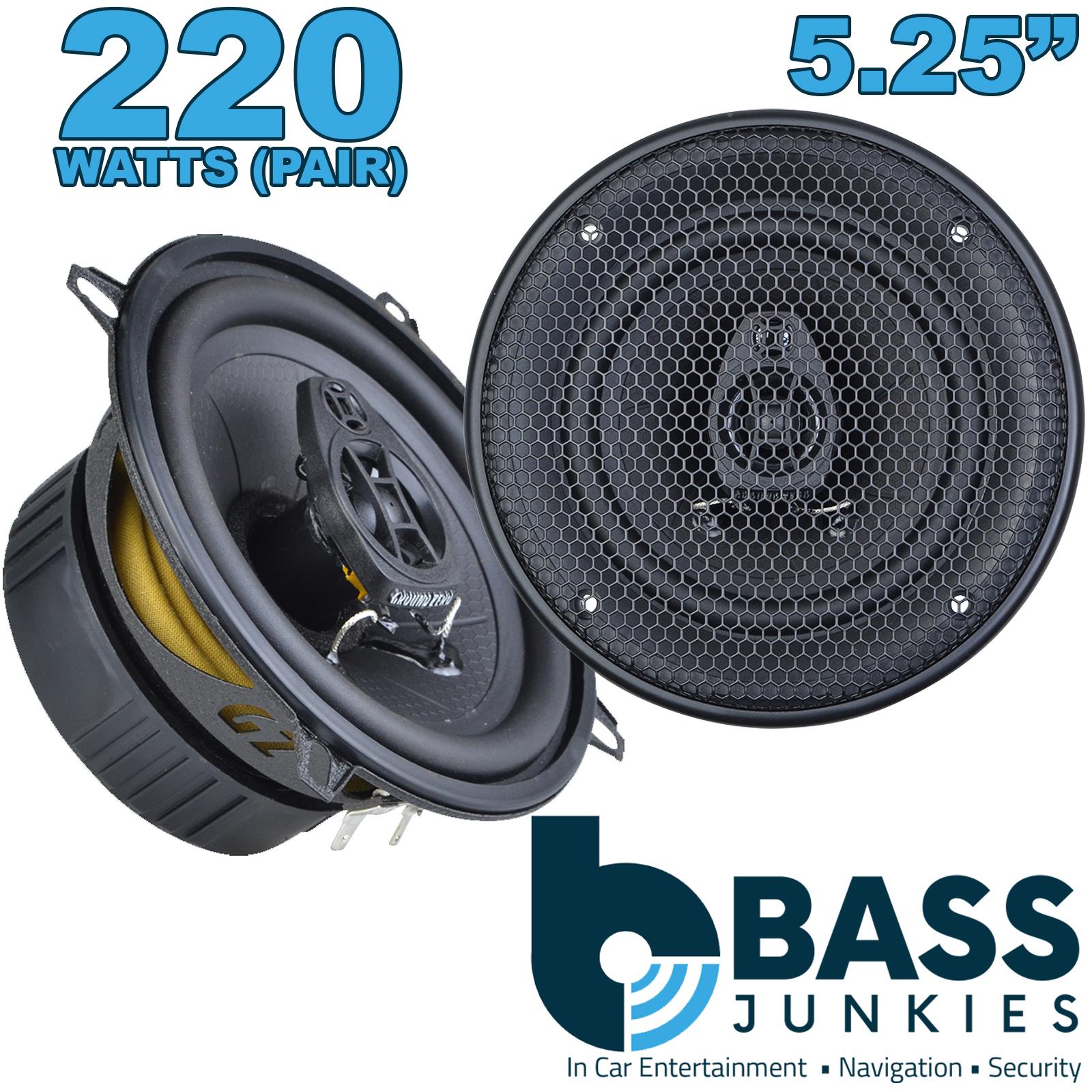Ground Zero GZIF 5.2 130 mm / 5" 220w 2-way coaxial speaker system