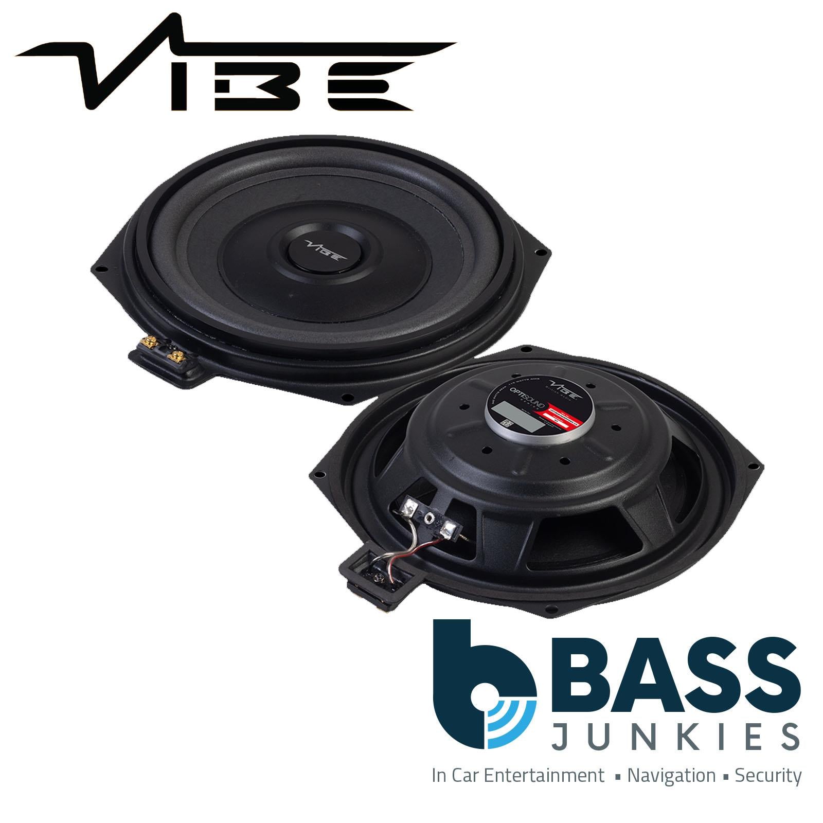 VIBE OPTISOUNDBMW82-V3 8" 200mm 1-Way BMW Underseat Subwoofer 345W Power