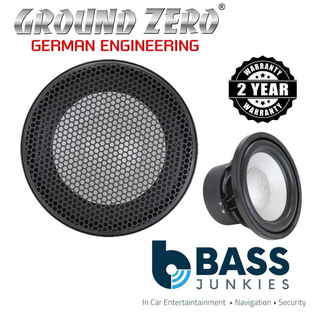 Ground Zero Plutonium GZPW10SQ - 25CM 10" 700 Watts SPL Car Competition Subwoofer