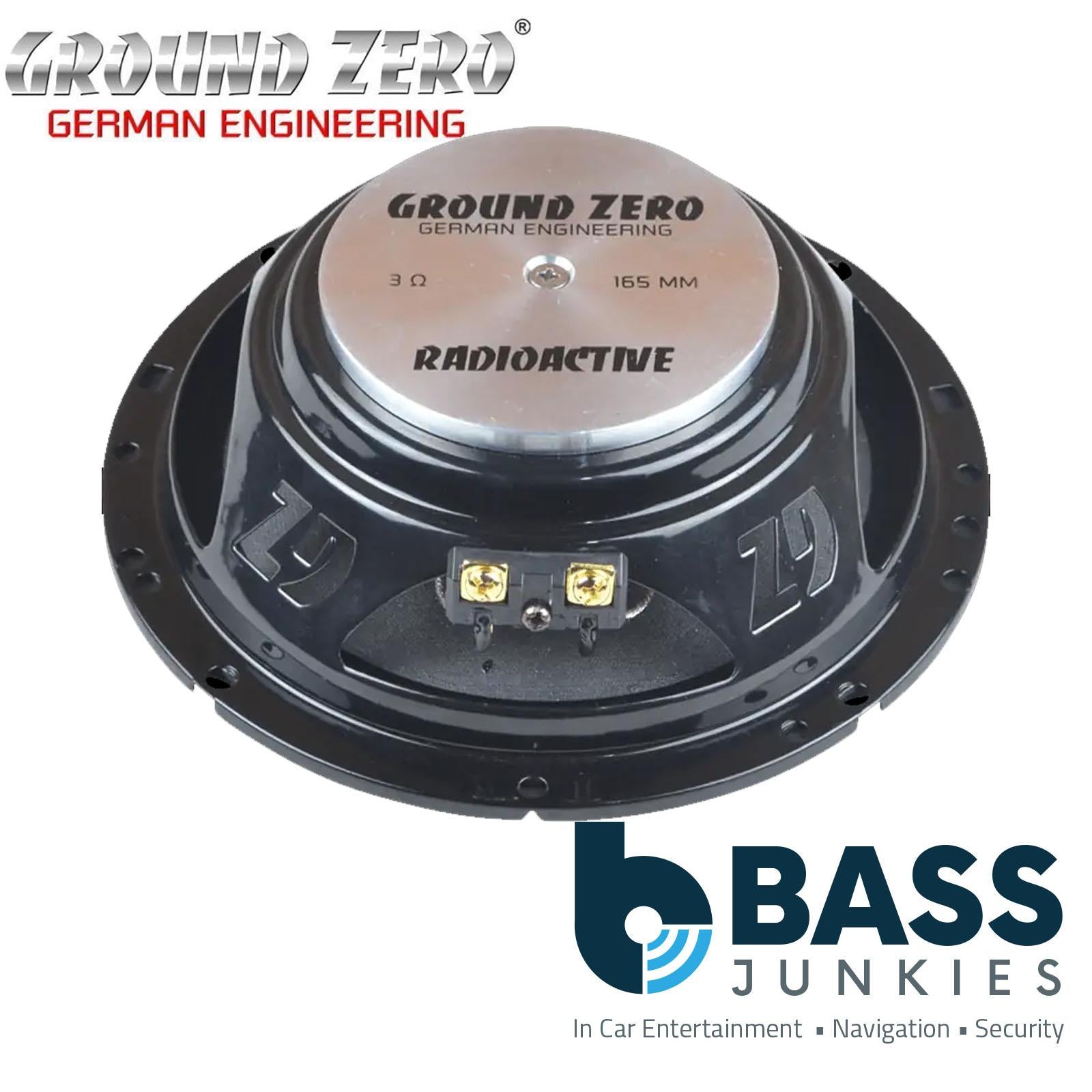 Ground Zero GZRC 165NEO-IV - 6.5" Inch 16.5cm 2 Way Component 170 Watts Car Speaker Set