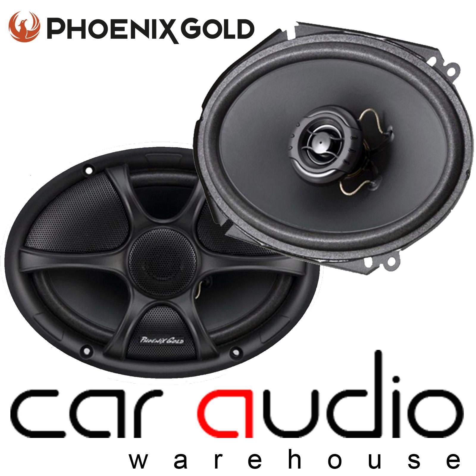 Phoenix Gold RX57CX - RX Series 5" x 7" Inch 50 Watts Car Coaxial Speakers