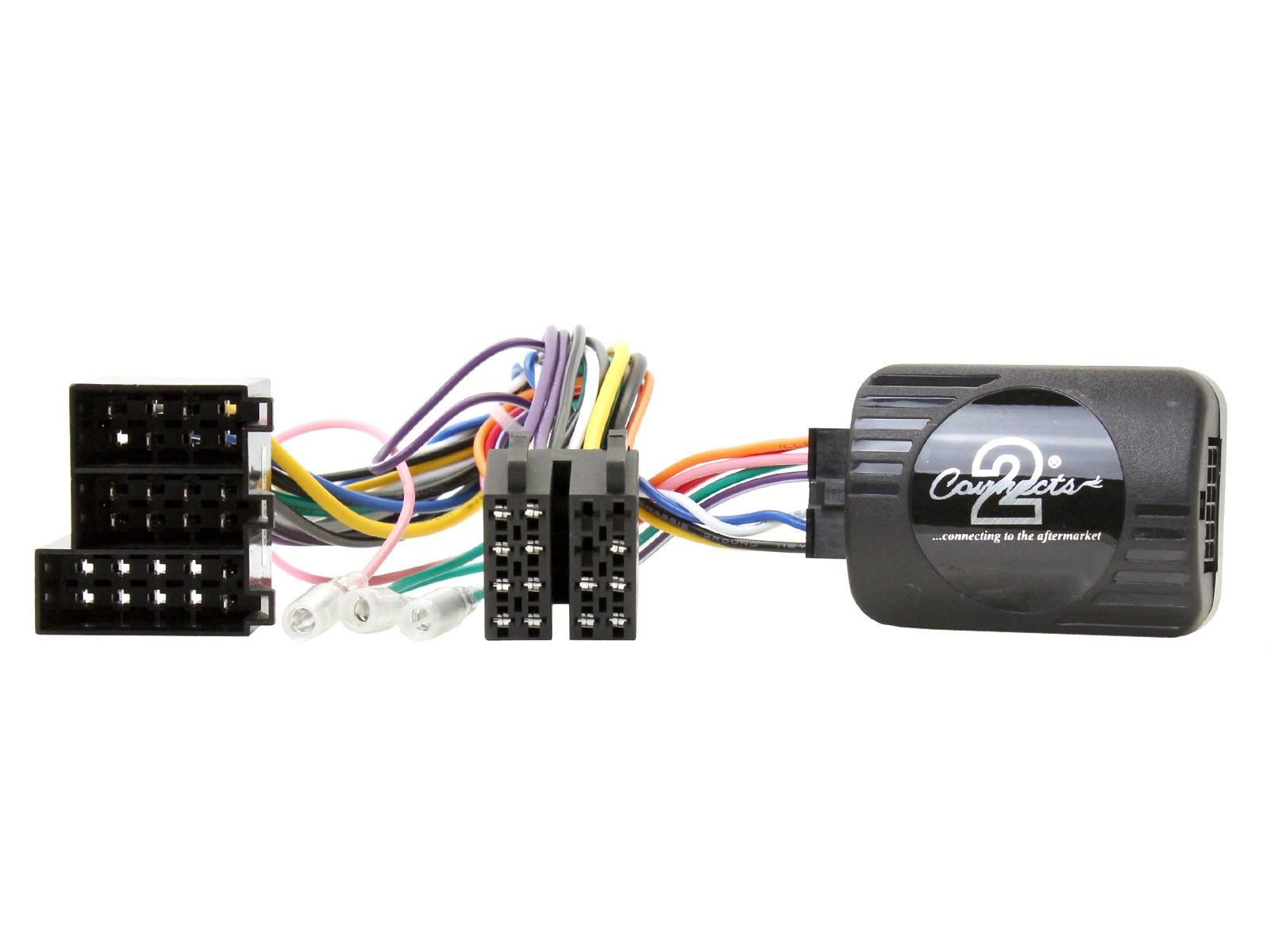 Connects2 CTKMB21 - Mercedes C-Class 2001-2004 Double Din Fascia Installation Kit