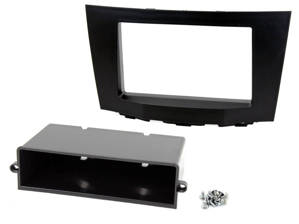 SONY DAB+ Apple | Android Double Din Stereo Fitting Kit + Steering Wheel Stalk Controls to fit Suzuki Kizashi 2010-16