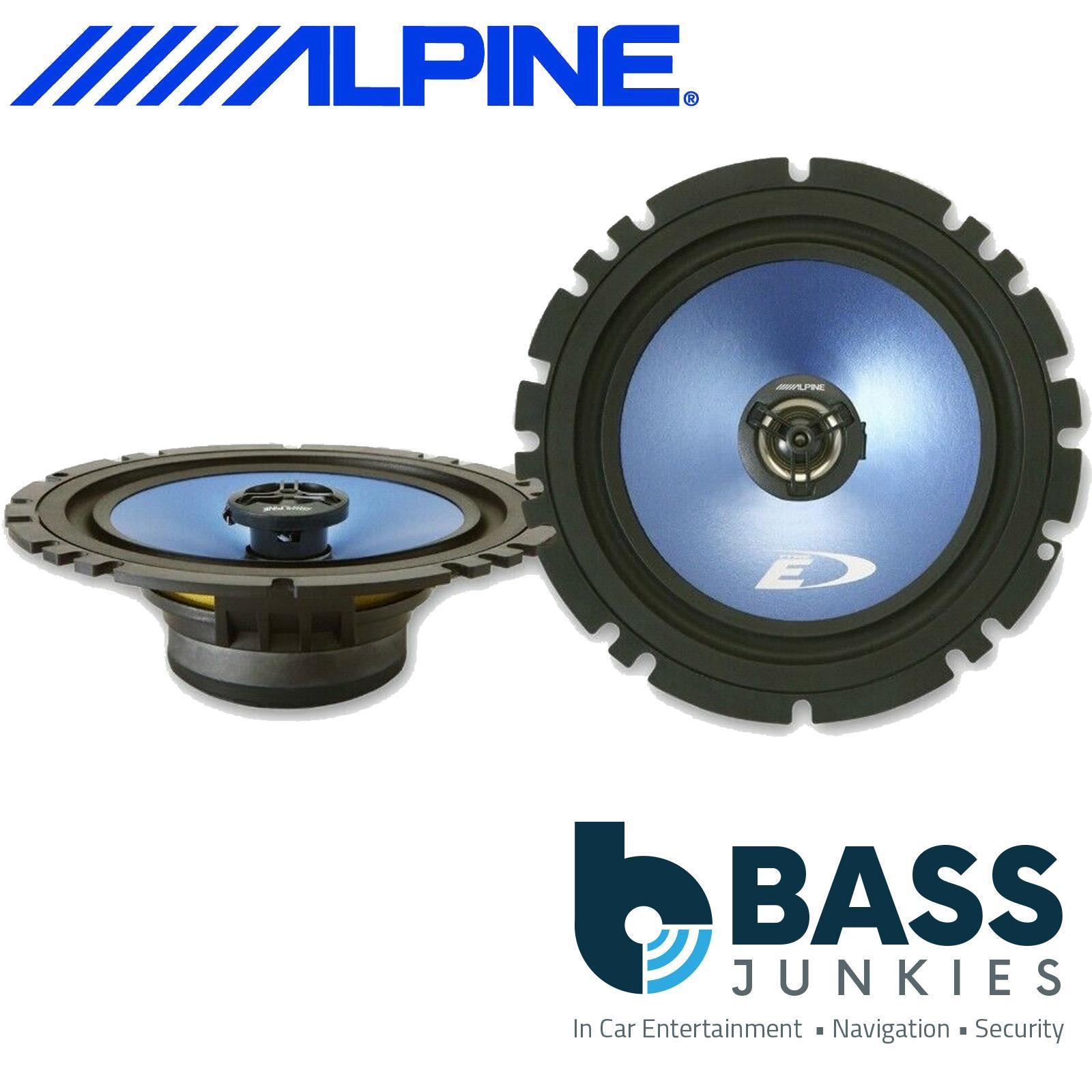 Alpine SXE-17C2 - 17CM 6.5" Inch 440 Watts 2 Way Blue Cone Door Car Speakers