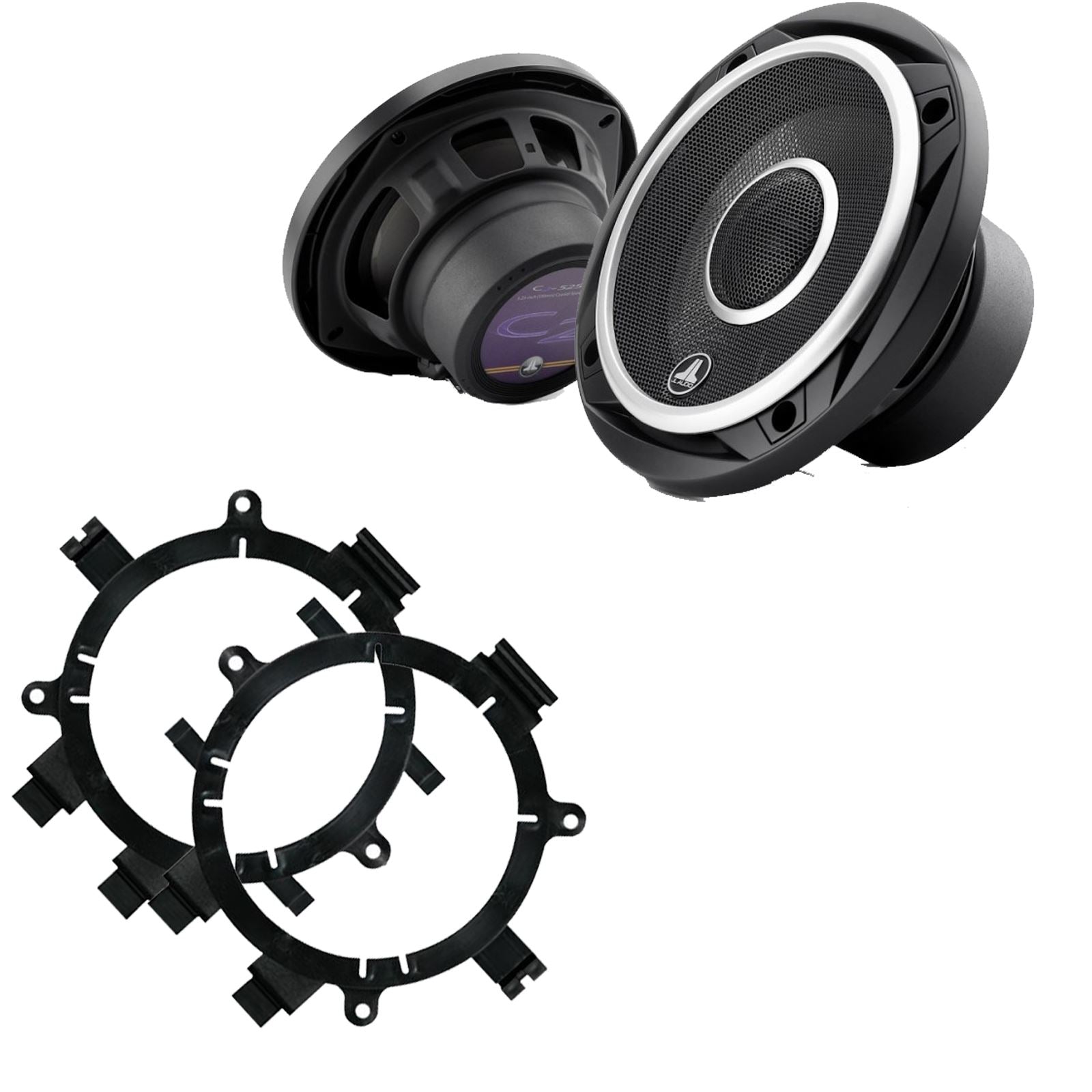 JL Audio C2-525X 2-Way 130mm/13cm/5.25" Coaxial Speakers (Per Pair 450 Watts) Fits Chevrolet SUV 1995-21