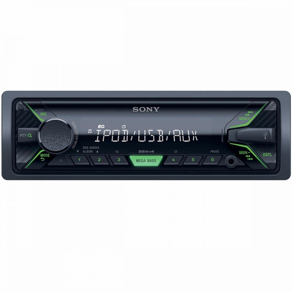 Sony DSX-A202UI - Mechless WMA MP3 AAC USB AUX iPod iPhone Car Stereo Radio Tuner Player