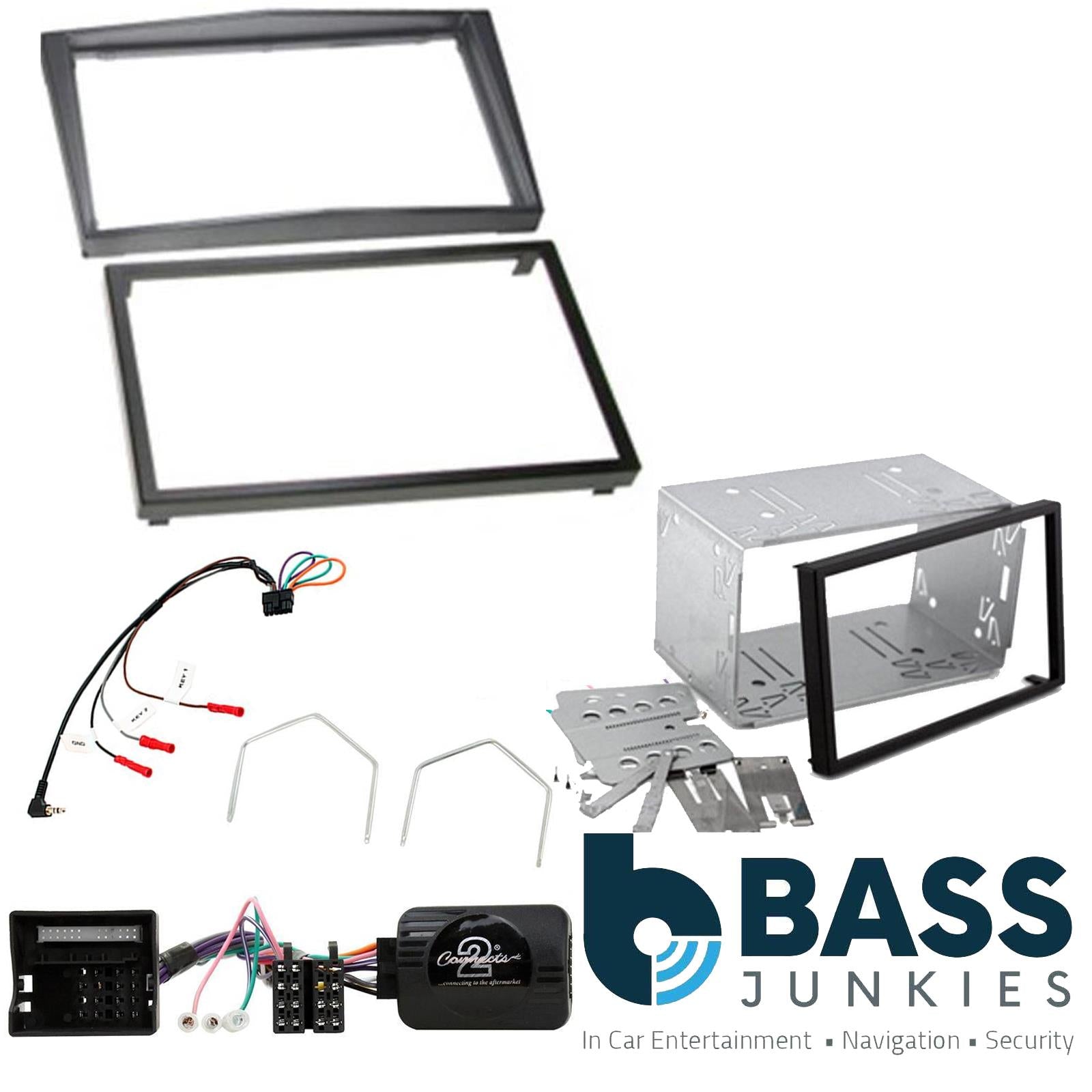 Connects2 CTKVX31 - Vauxhall Vectra Signum Double Din Fascia Installation Kit