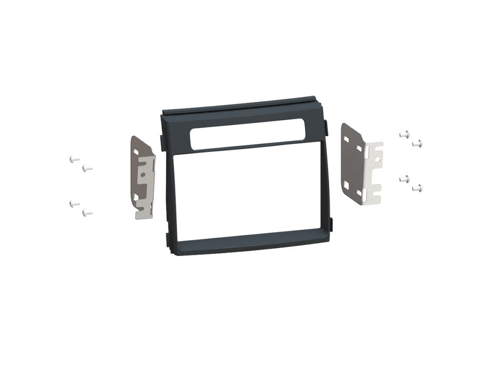 Grundig 6.8" Apple Android Double Din Stereo Fitting Kit + Steering Wheel Stalk Controls to fit Kia Soul 2012-14