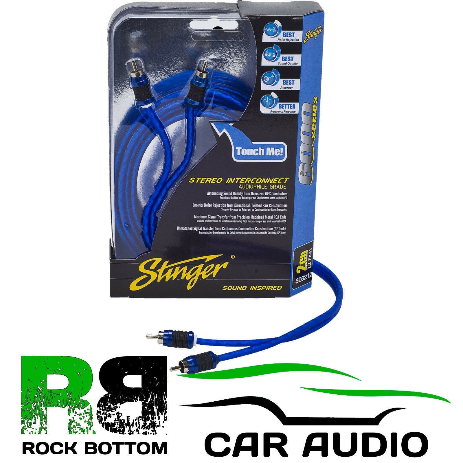 Stinger SI62YF 6000 Series Car 2 Female 1 Male Y Adapt