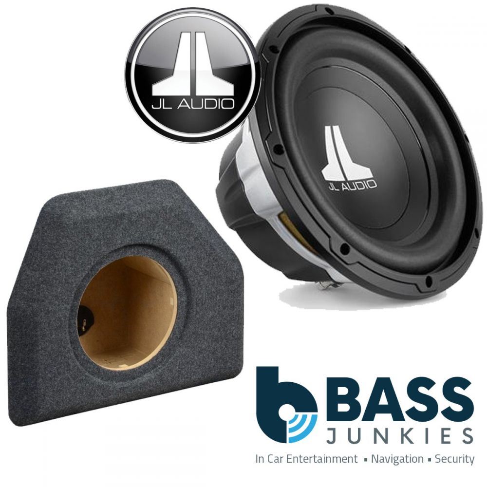 Volkswagen Passat 2005-2014 JL Audio 10W0V3-4 - 10" Inch 300 Watts Car Subwoofer Custom Bass Box Kit