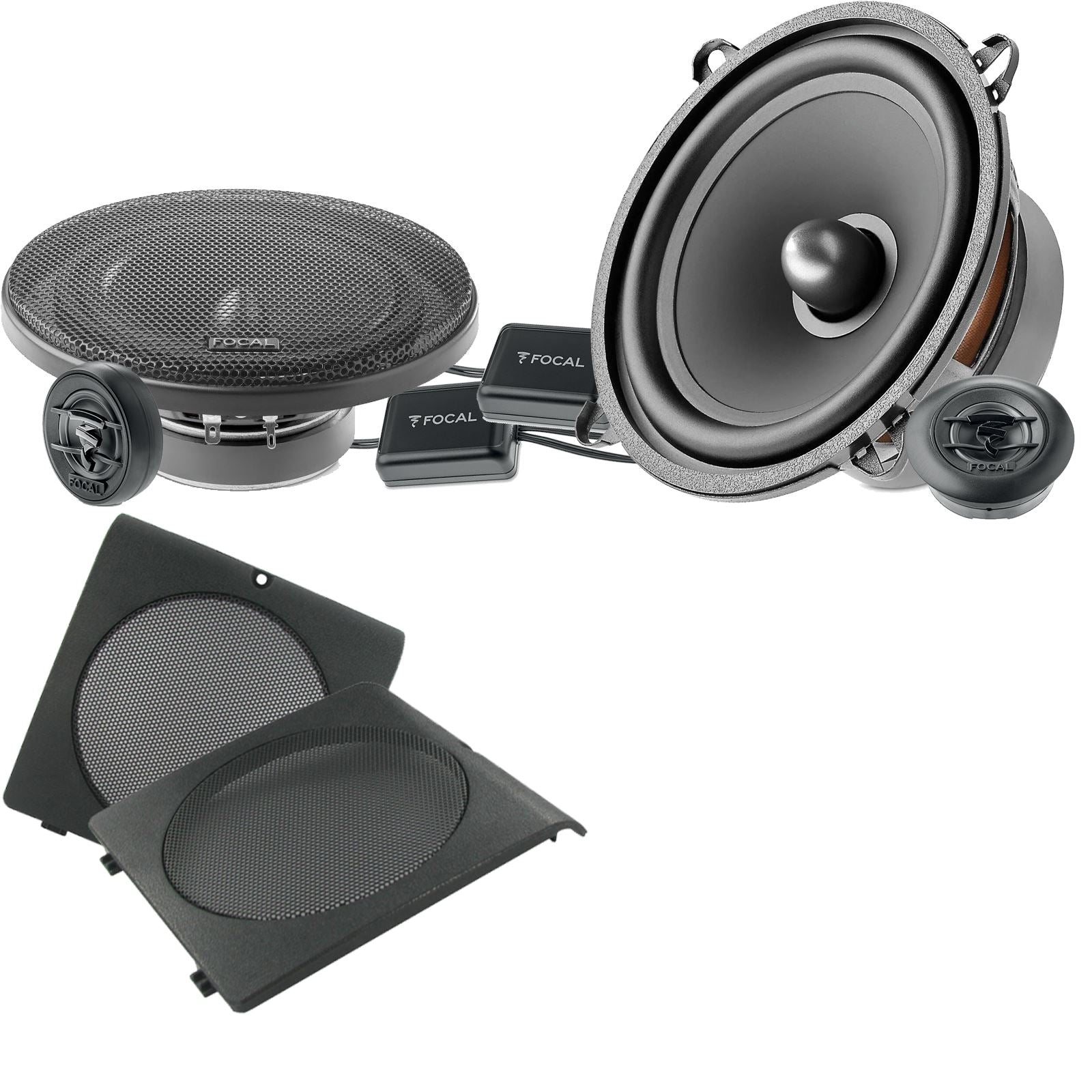 Focal Auditor ASE130 130mm/13cm/5.25"Car Component Speakers (Pair Max 200 watts) Fits VW Golf 1983-92 | Jetta 83-92