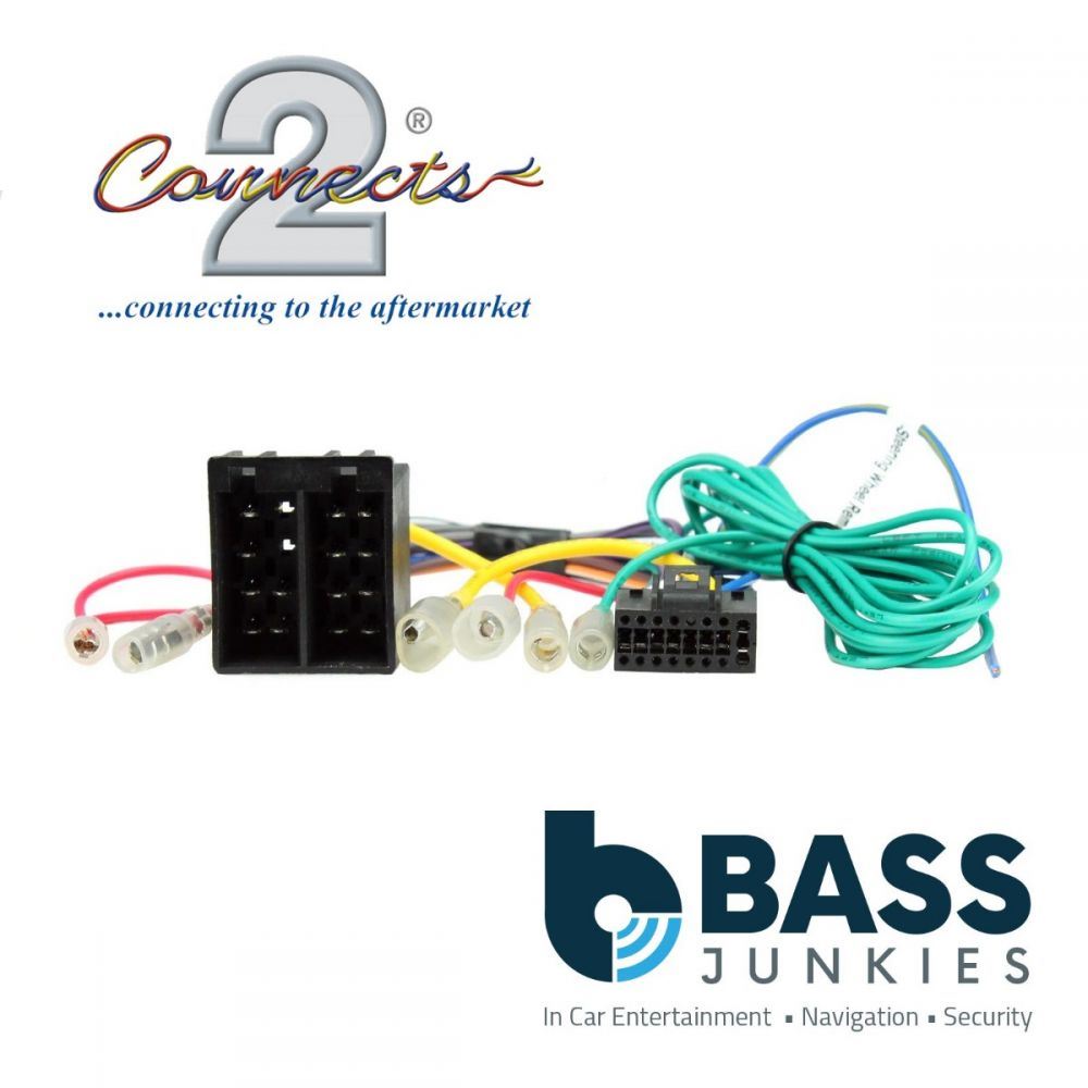 Connects2 CT21JV05 - JVC 16 PIN Car Stereo Radio ISO Wiring Harness Lead Cable
