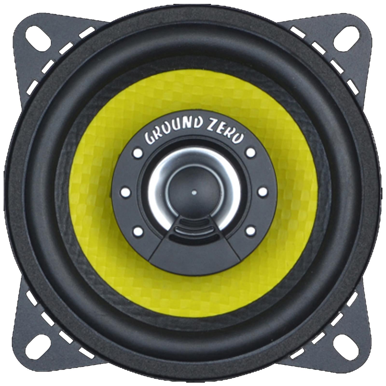 Ground Zero GZTF 4.0X 100 mm / 4" 200w 2-way coaxial speaker system